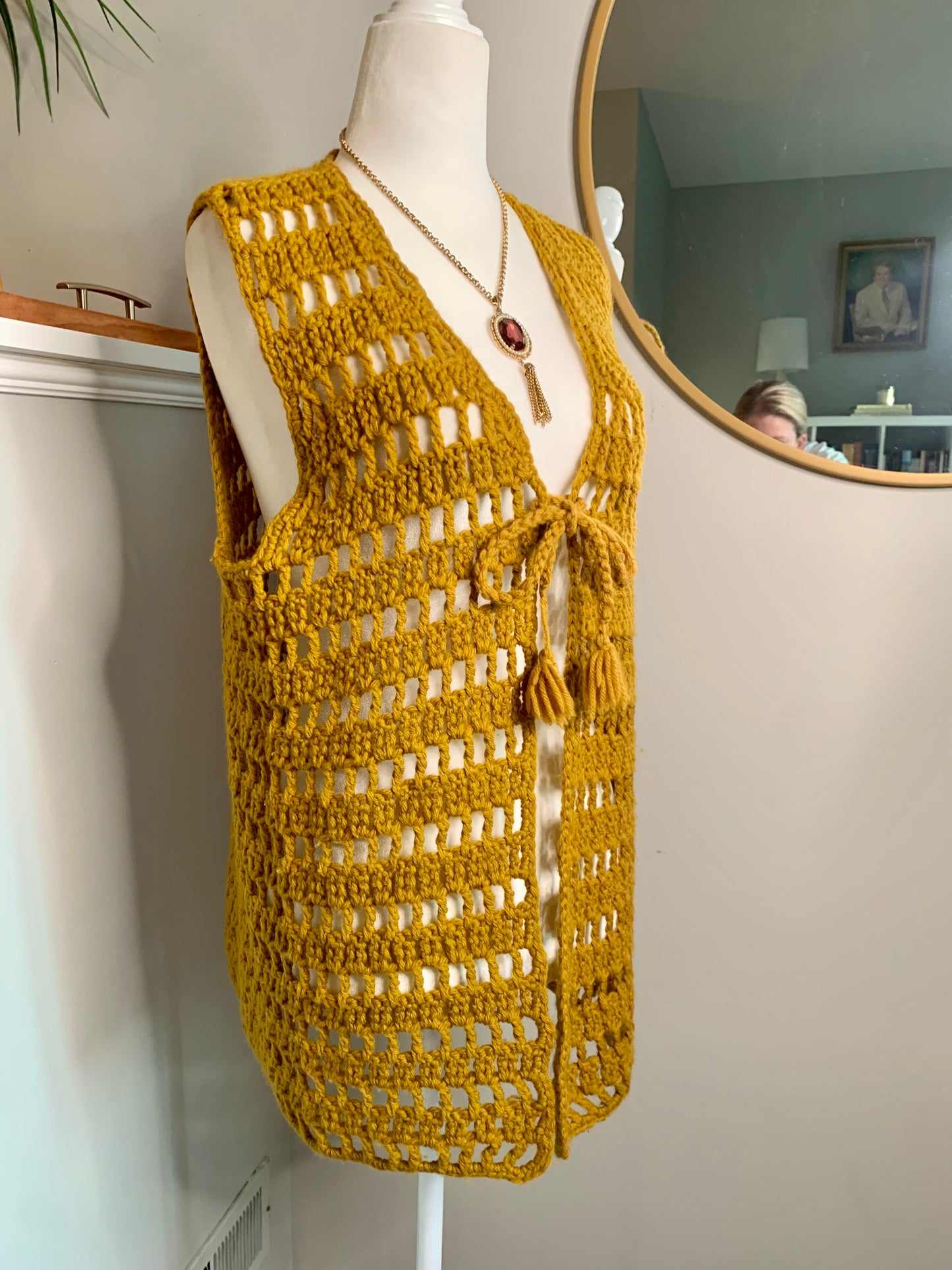 1970s Crochet Vest