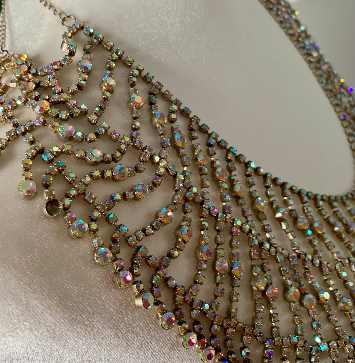 Rhinestone Collar Necklace