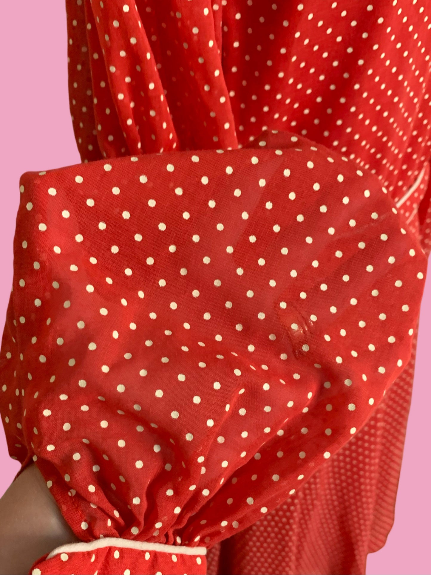 70s Polka Dot Dress