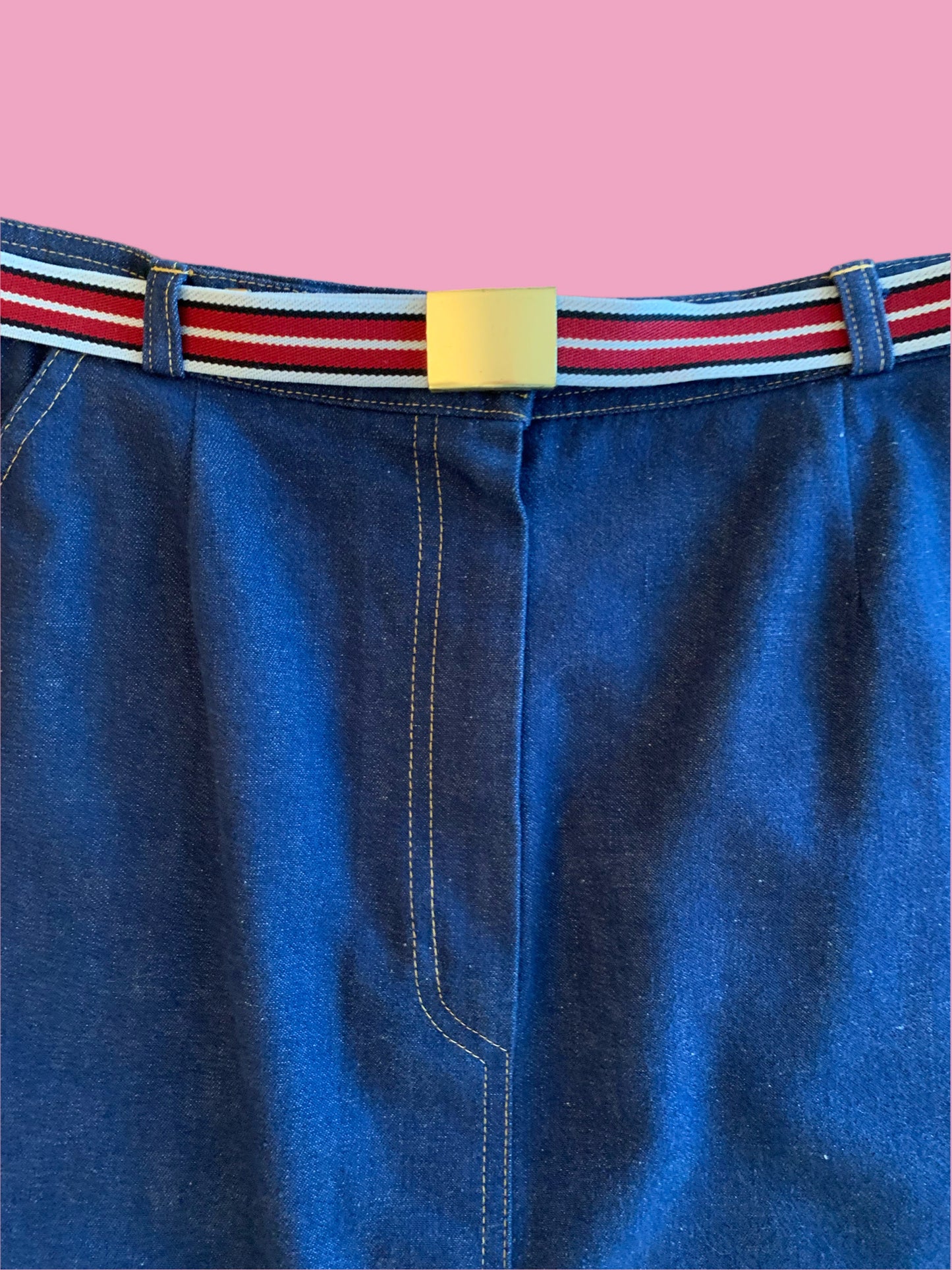 70s Denim Skirt
