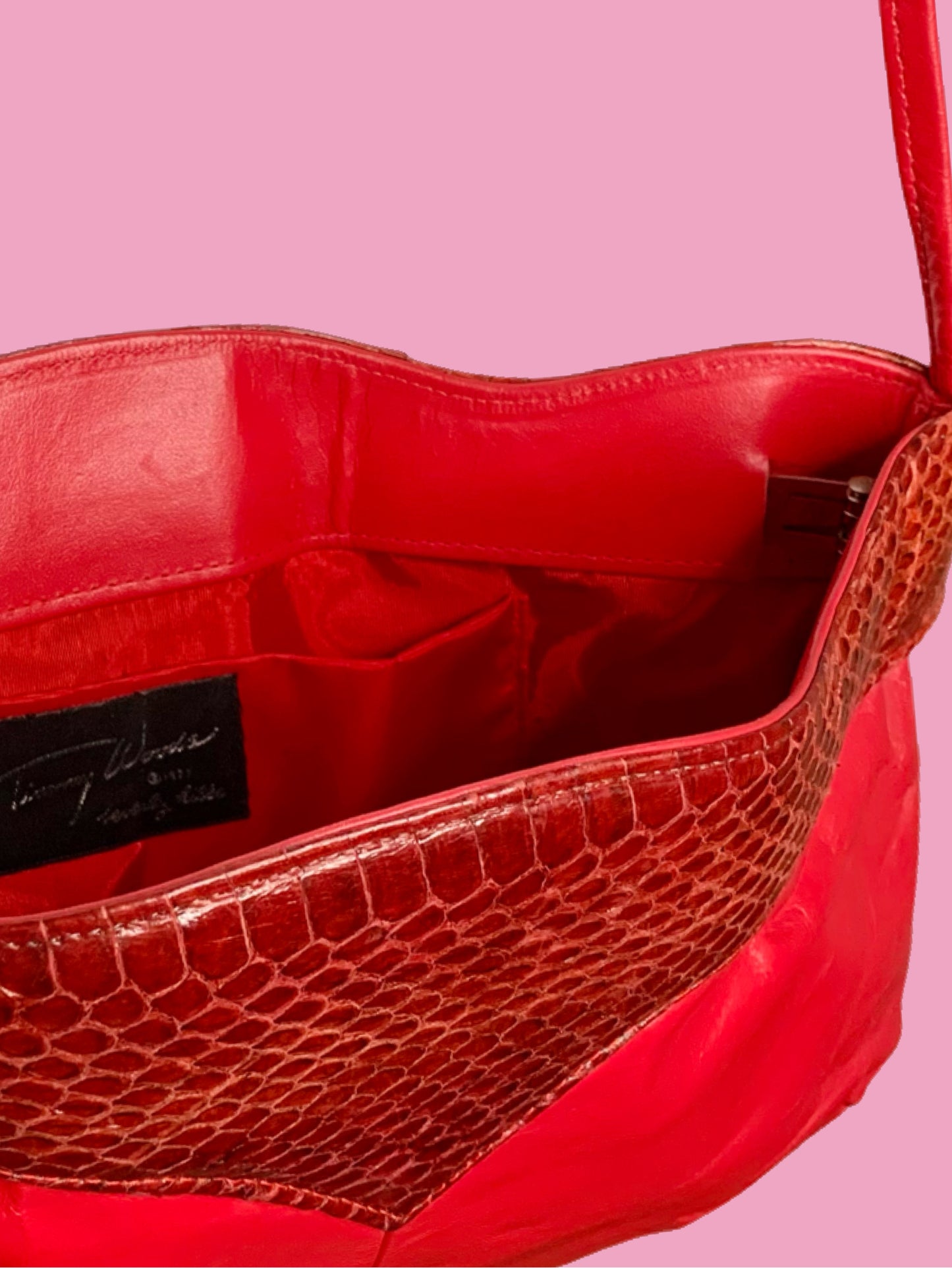 1970s Timmy Woods Shoulder Bag