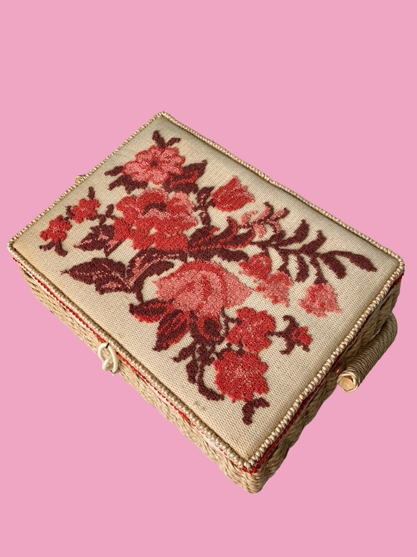 Floral Sewing Box