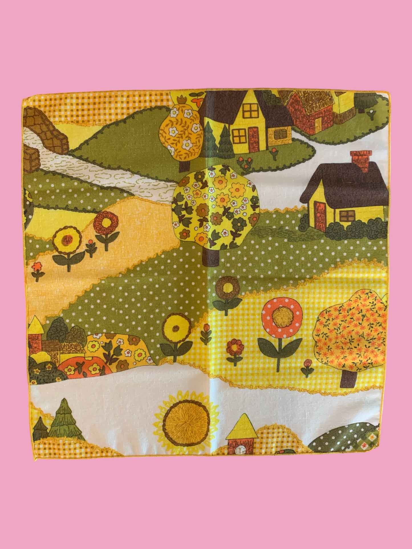 Retro Village Napkins