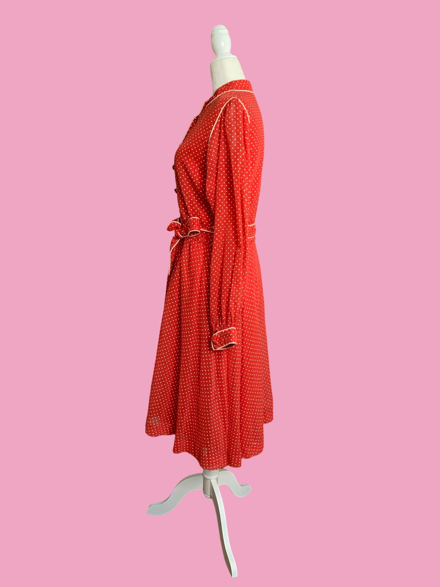 70s Polka Dot Dress
