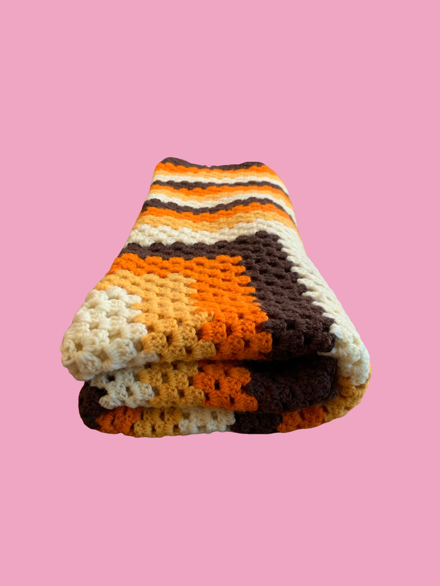 Vintage Autumnal Afghan