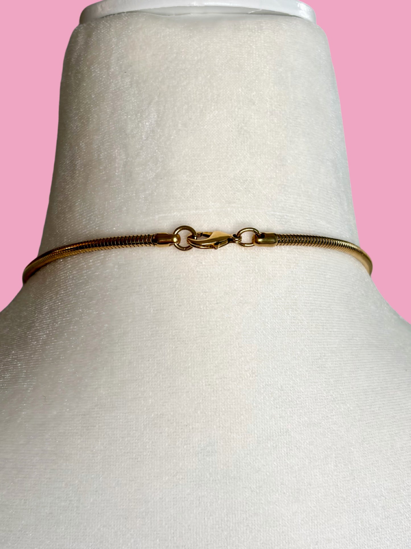 1970s Green Agate Gold Tone Chain Necklace
