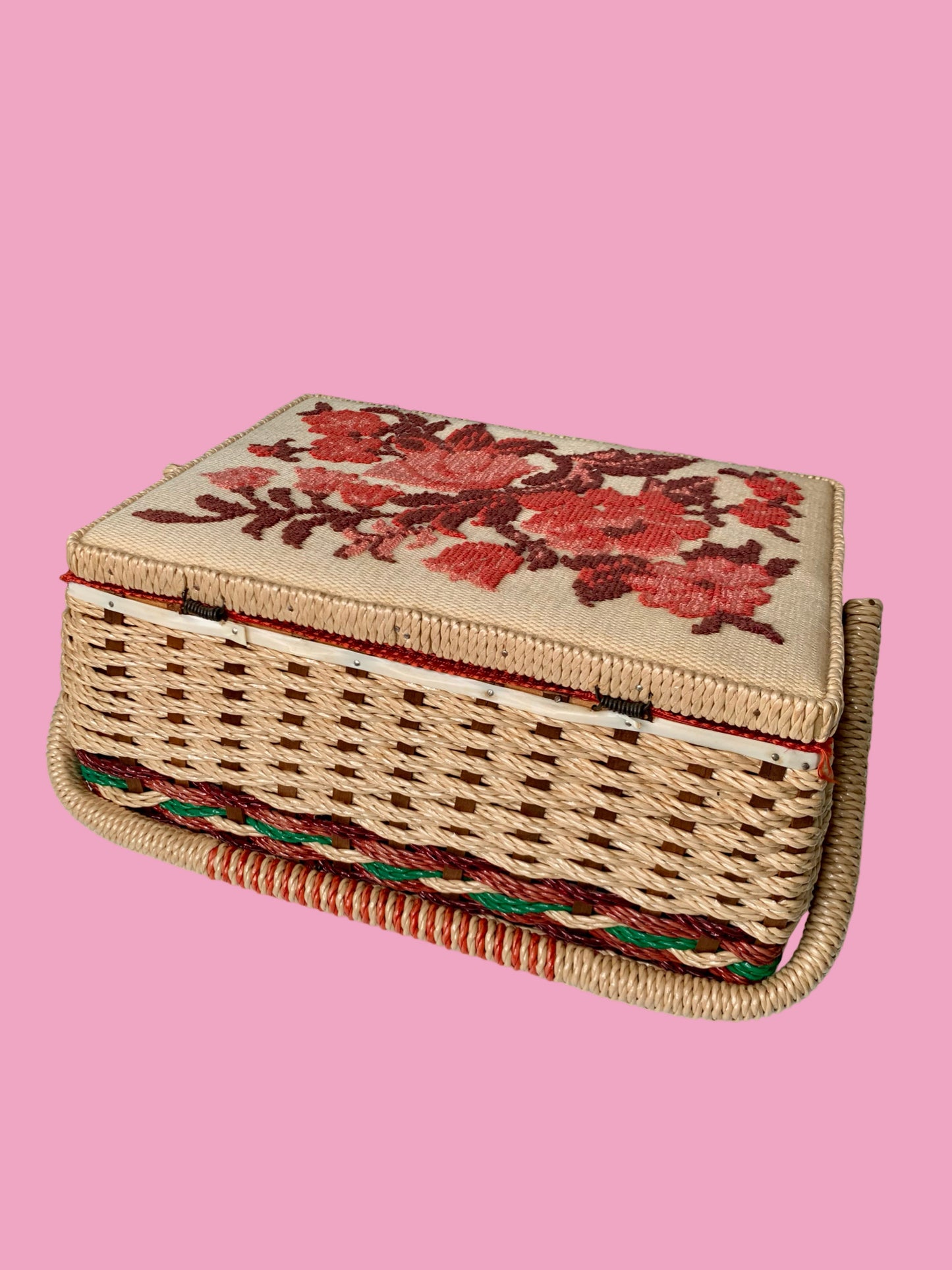Floral Sewing Box