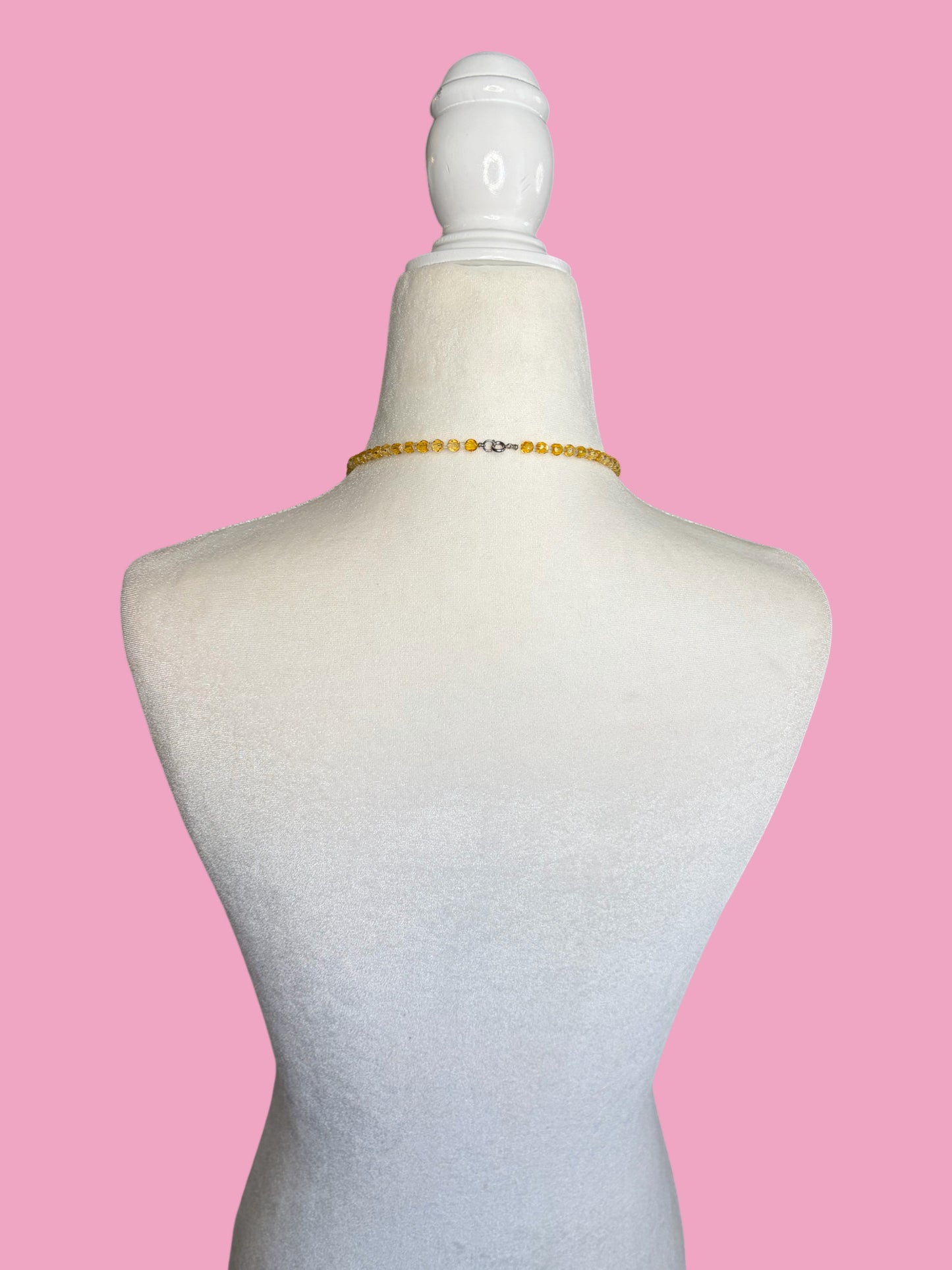 20s/30s Art Deco Graduated Czech Glass Bead Necklace