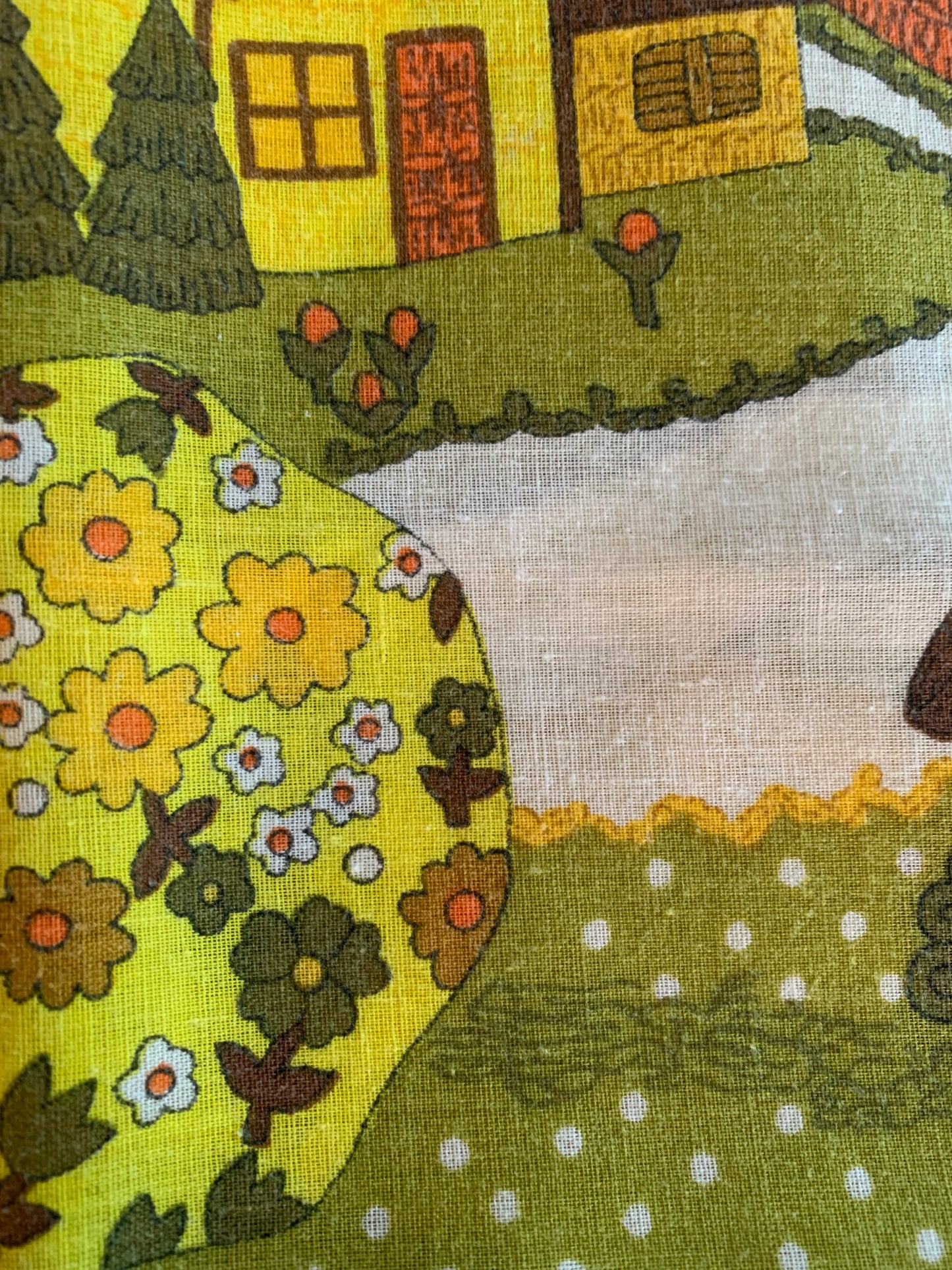 Retro Village Napkins
