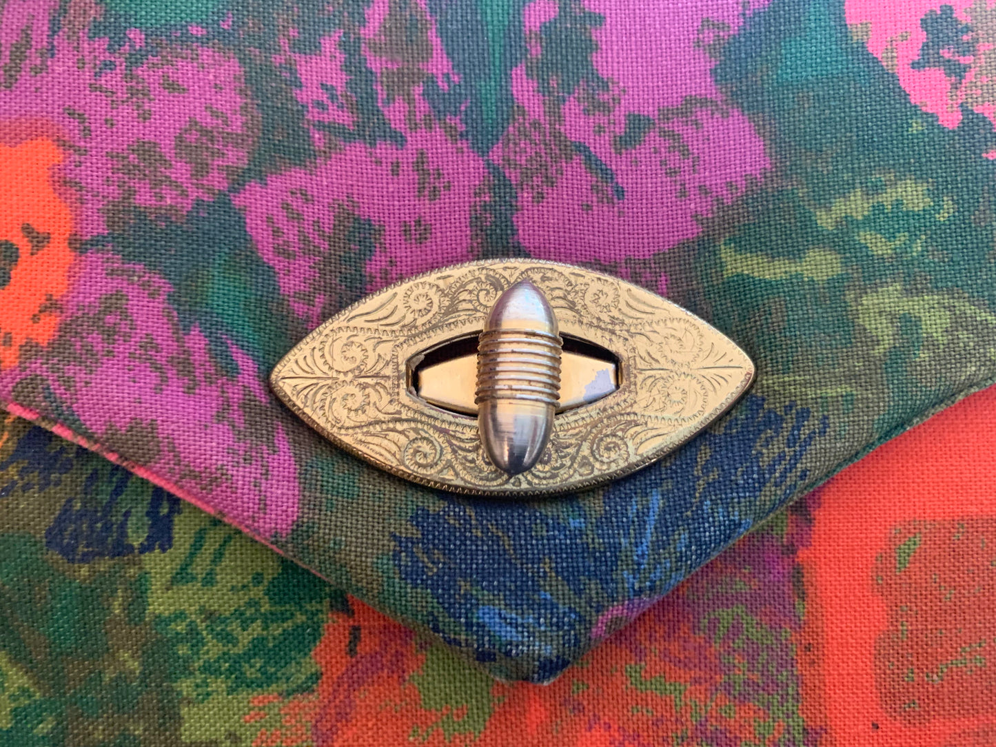 1960s Floral Hand Bag