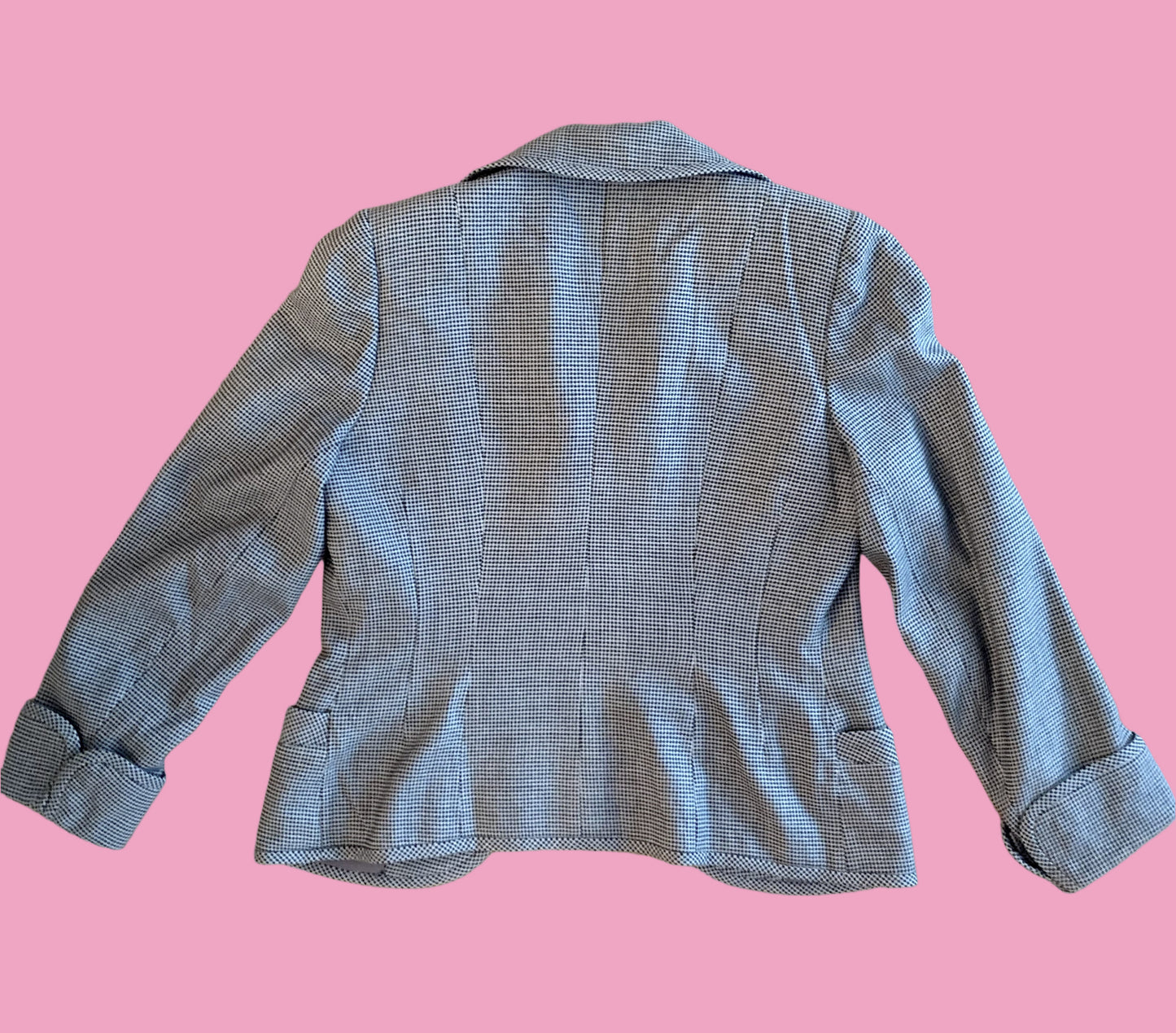 1940s Houndstooth Blazer