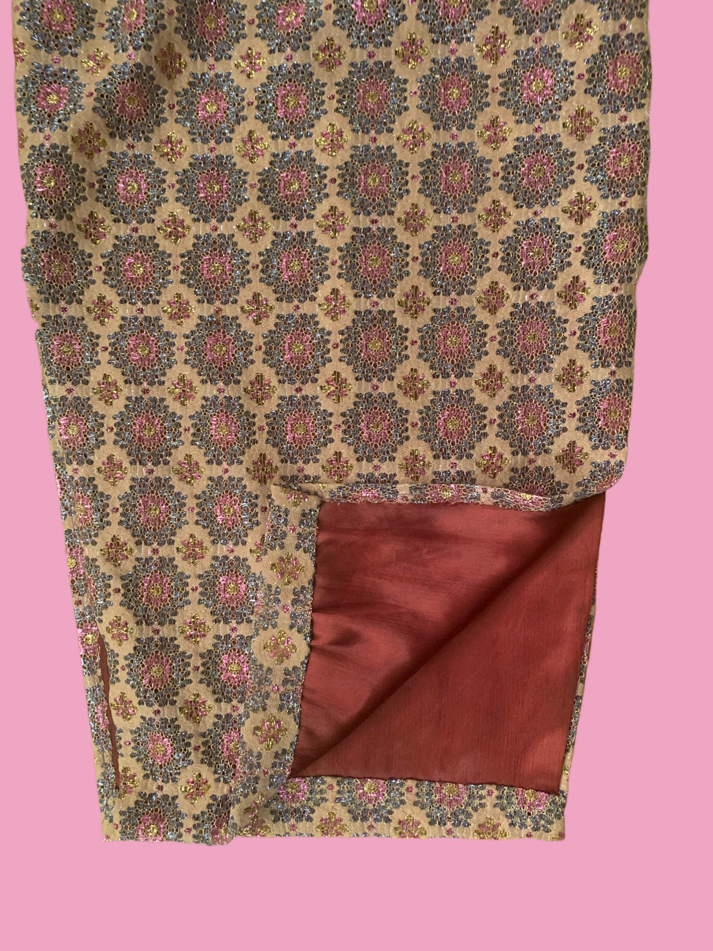 1960’s Dress w/Satin Lining