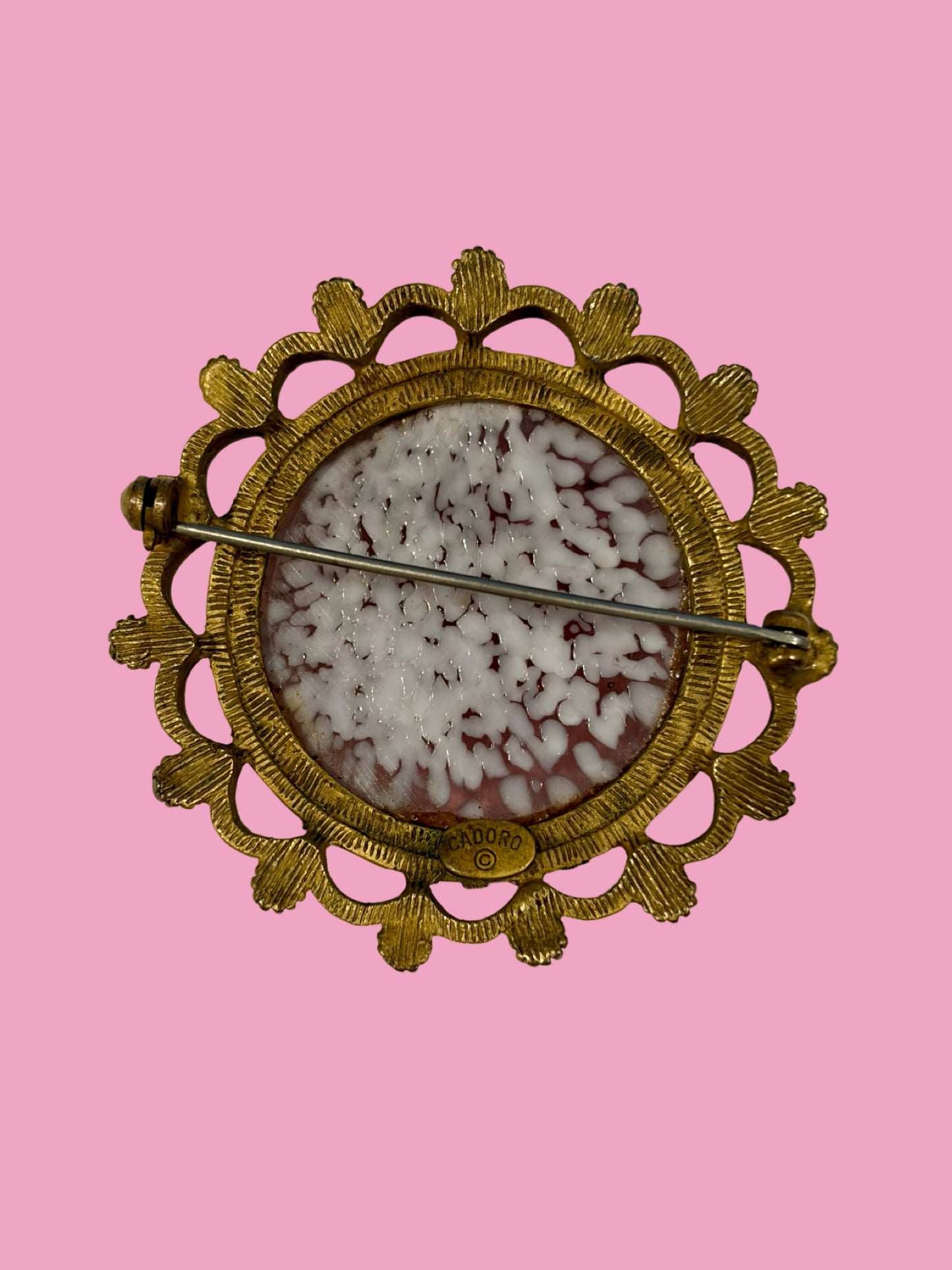 1950s Cadoro Victorian Revival Brooch