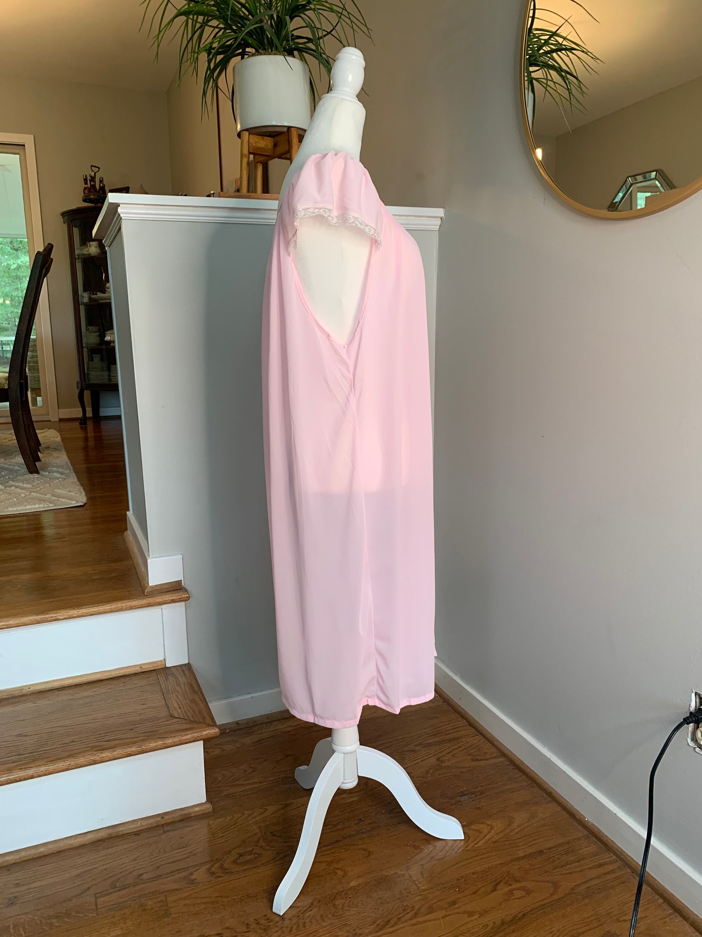 Baby Pink Shift Nightgown