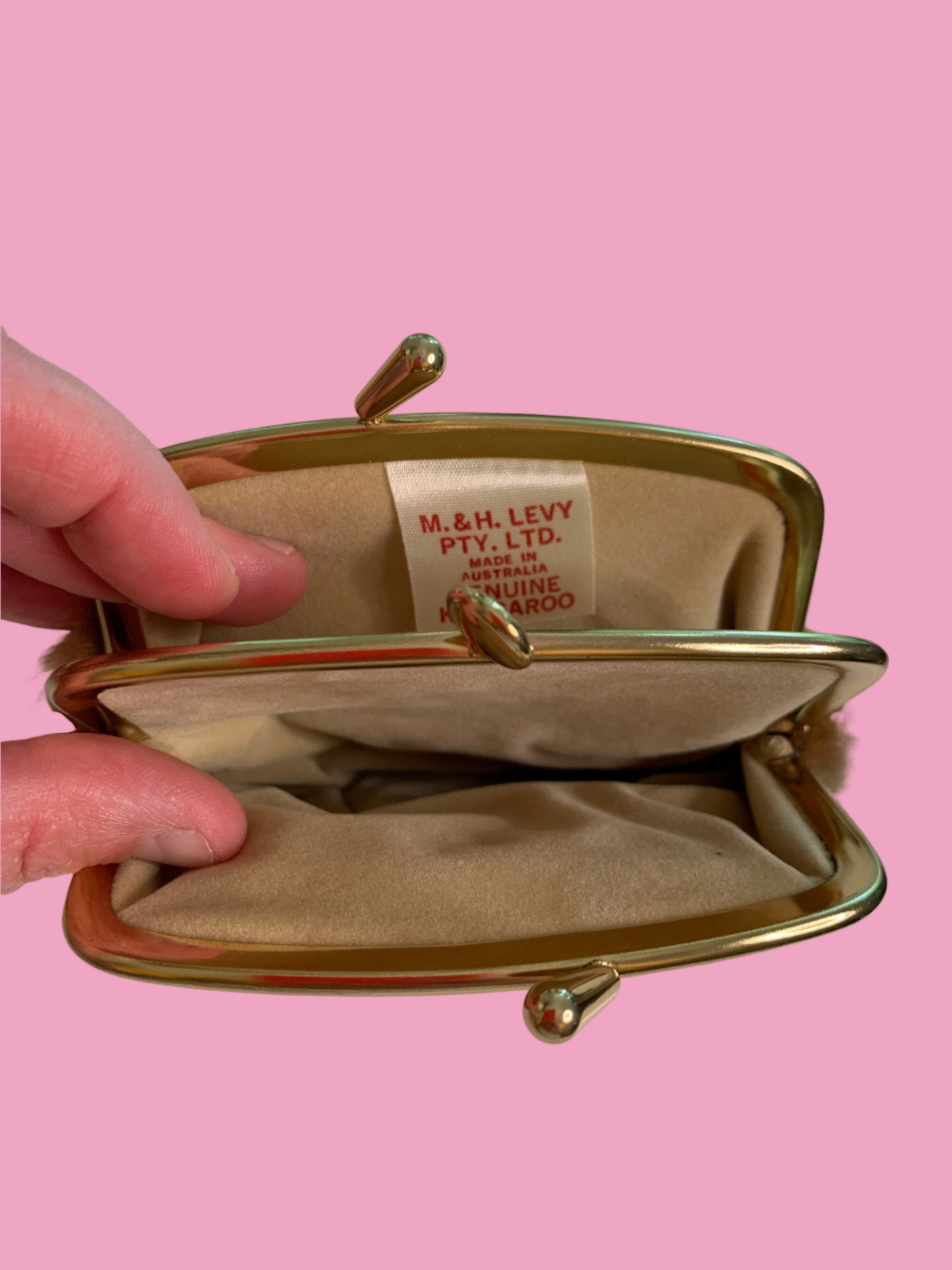 Kangaroo Fur Coin Purse
