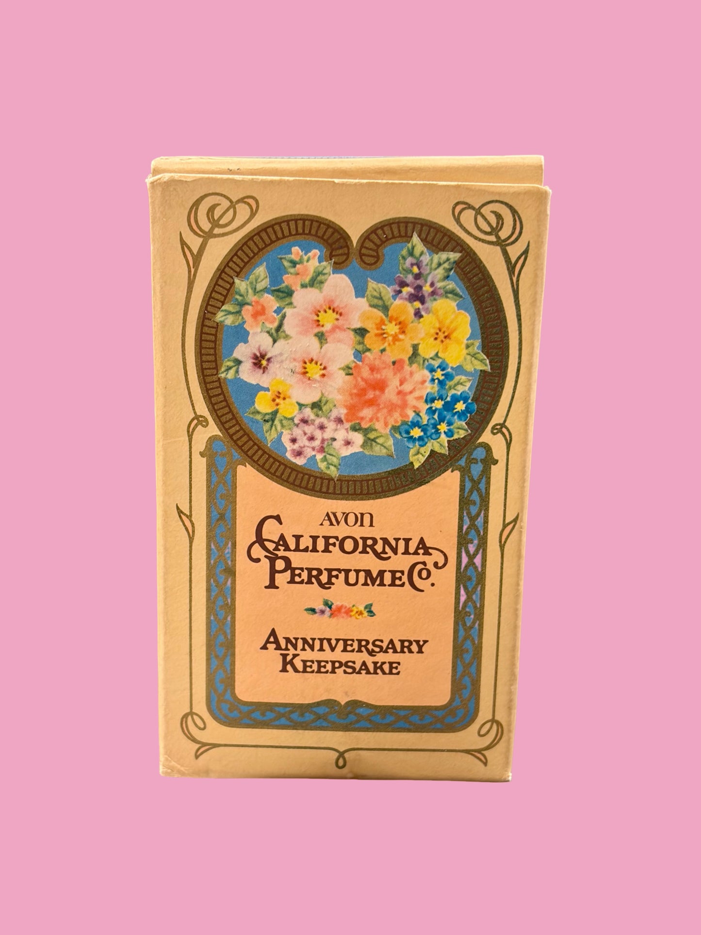 1975 Vintage NOS Avon California Perfume Co. Anniversary Keepsake Cologne Sweet Honesty
