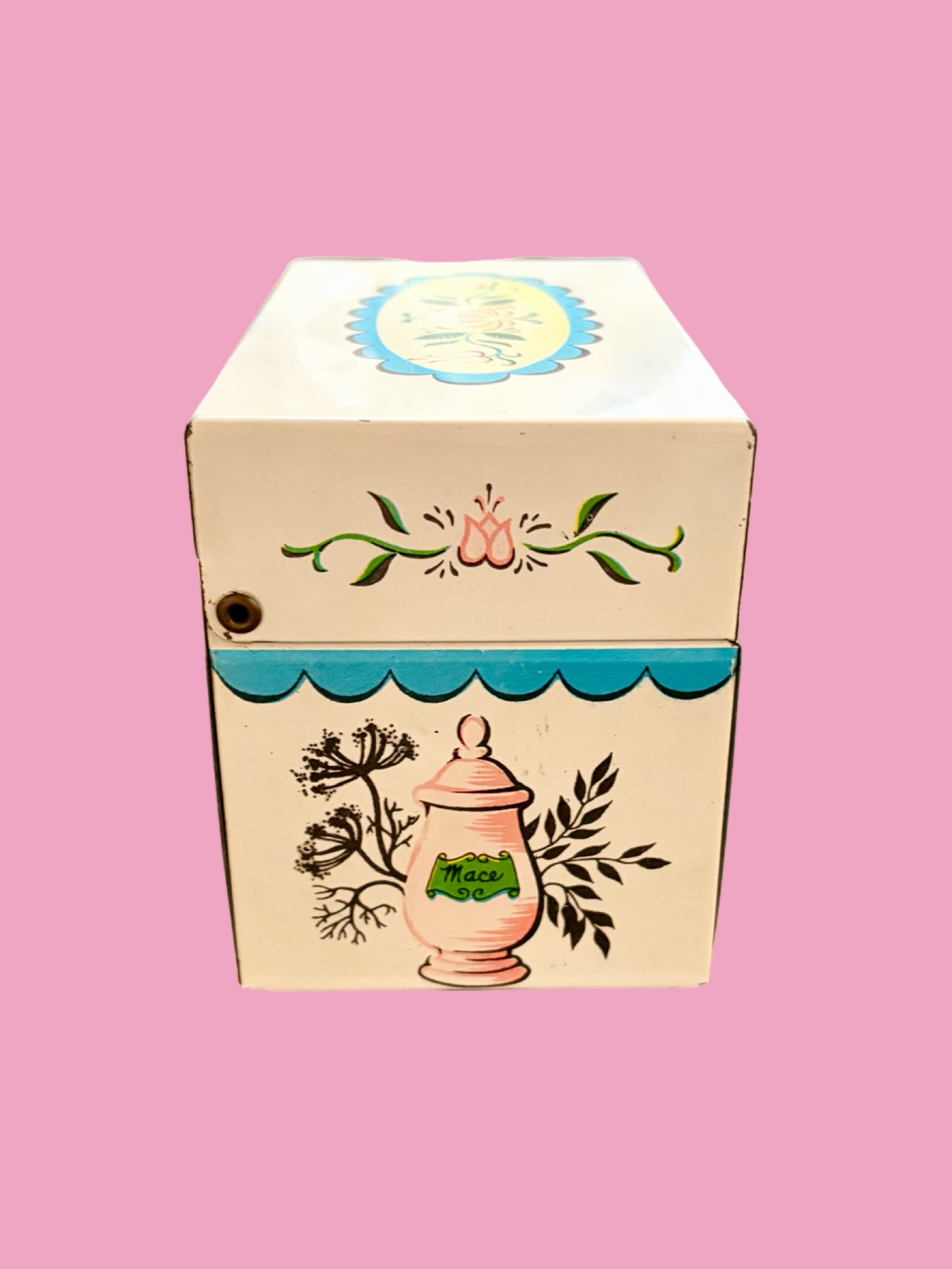 1960s J. Chen & Co. Recipe Box