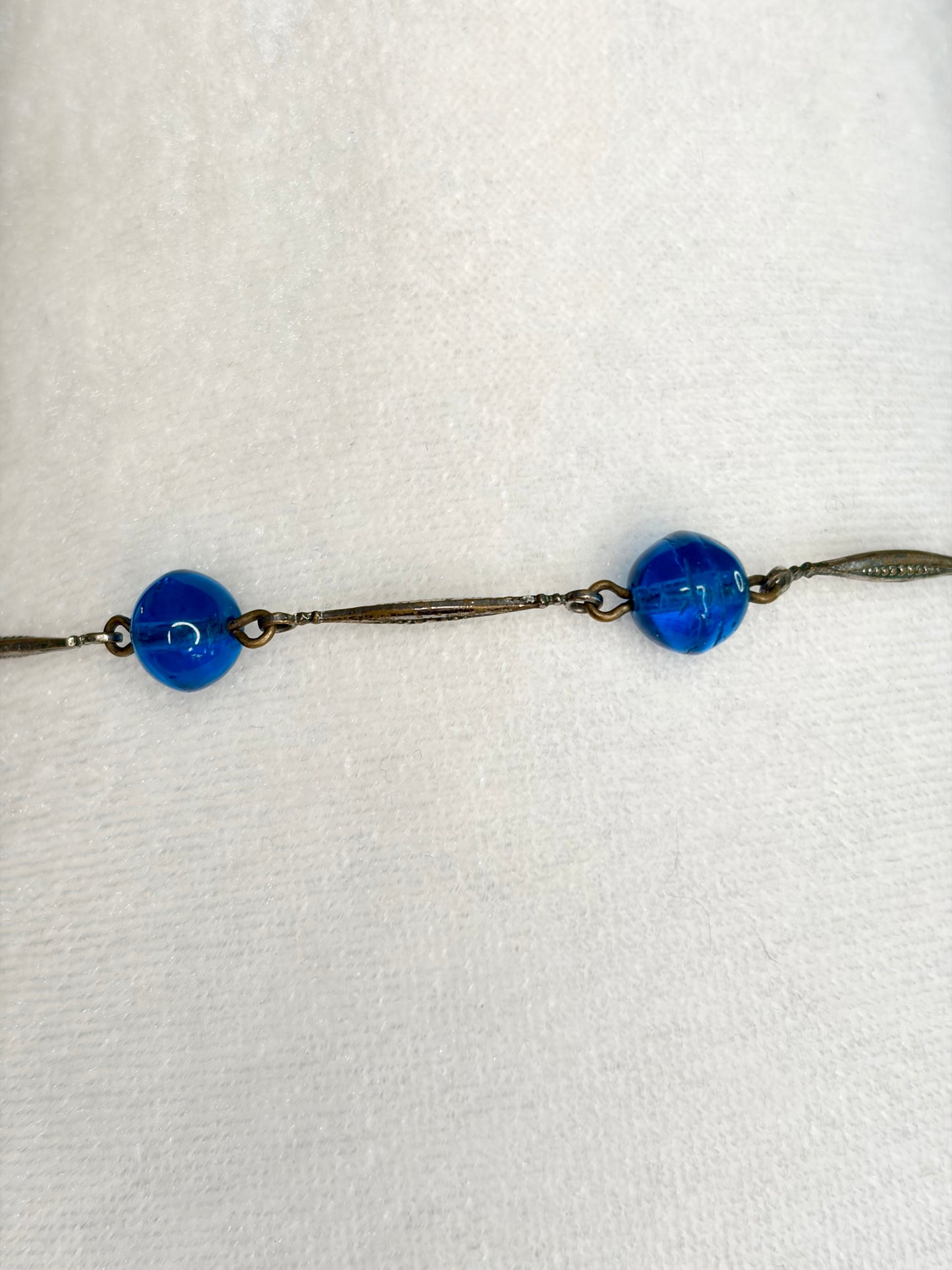 Antique 1920’s Art Deco Czech Glass Necklace