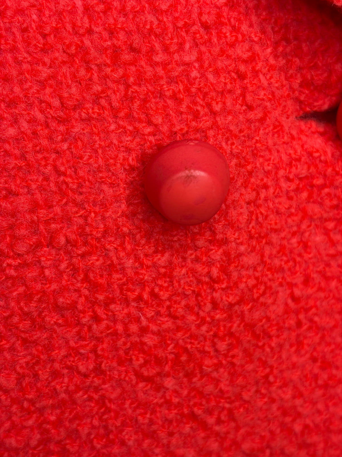 1960s Salmon Pink Mod Wool Coat
