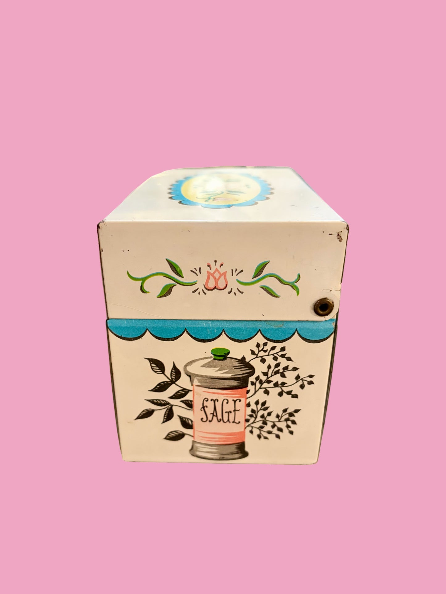 1960s J. Chen & Co. Recipe Box