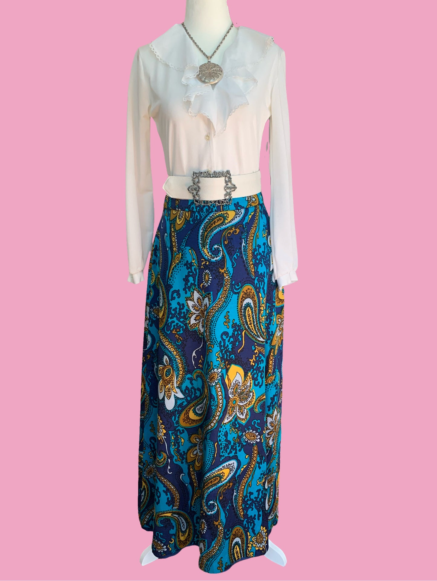 Vera Mont Paris Paisley Skirt