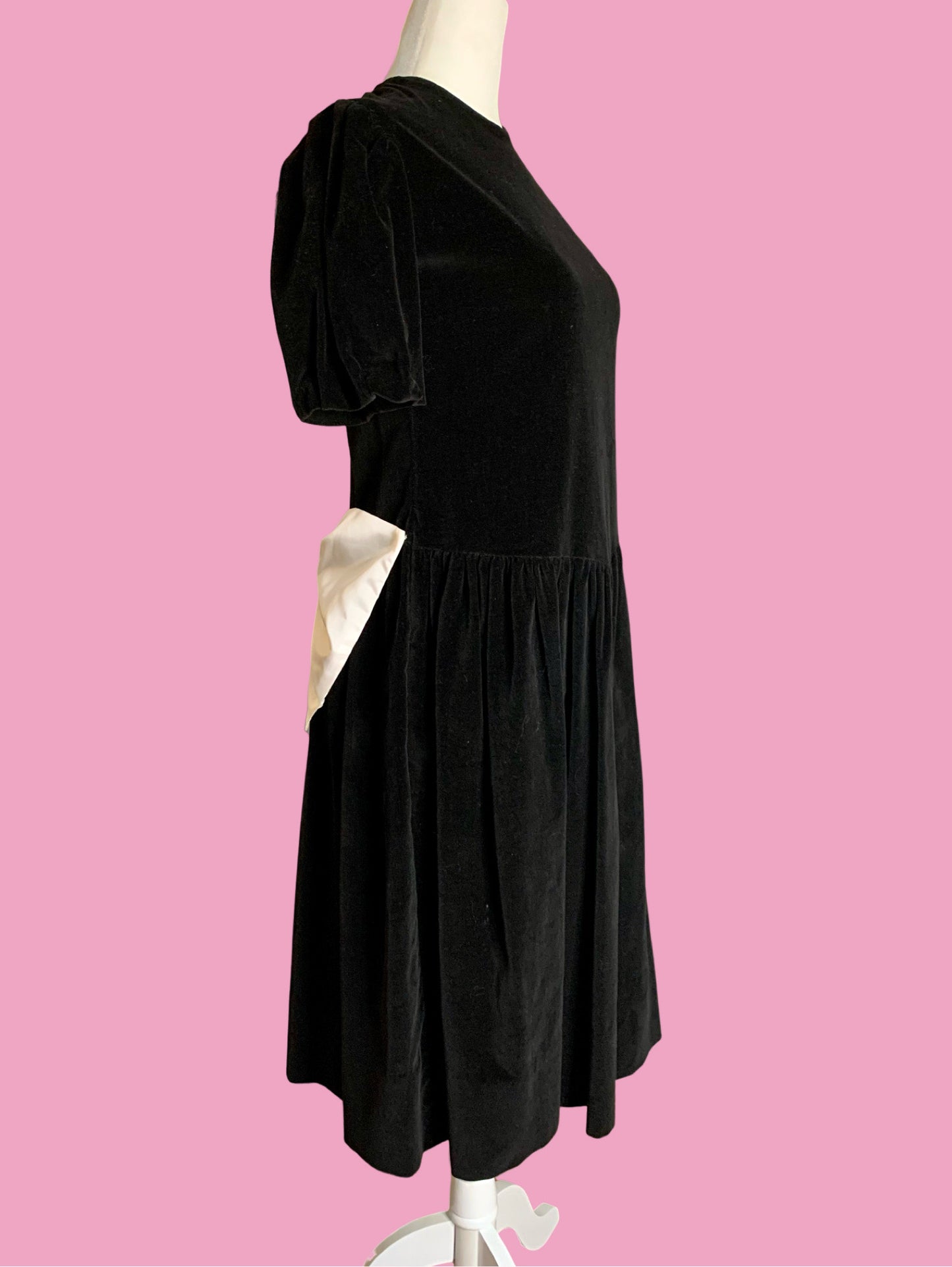 Black Velvet Dress