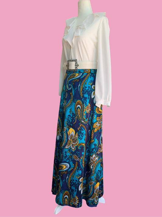 Vera Mont Paris Paisley Skirt