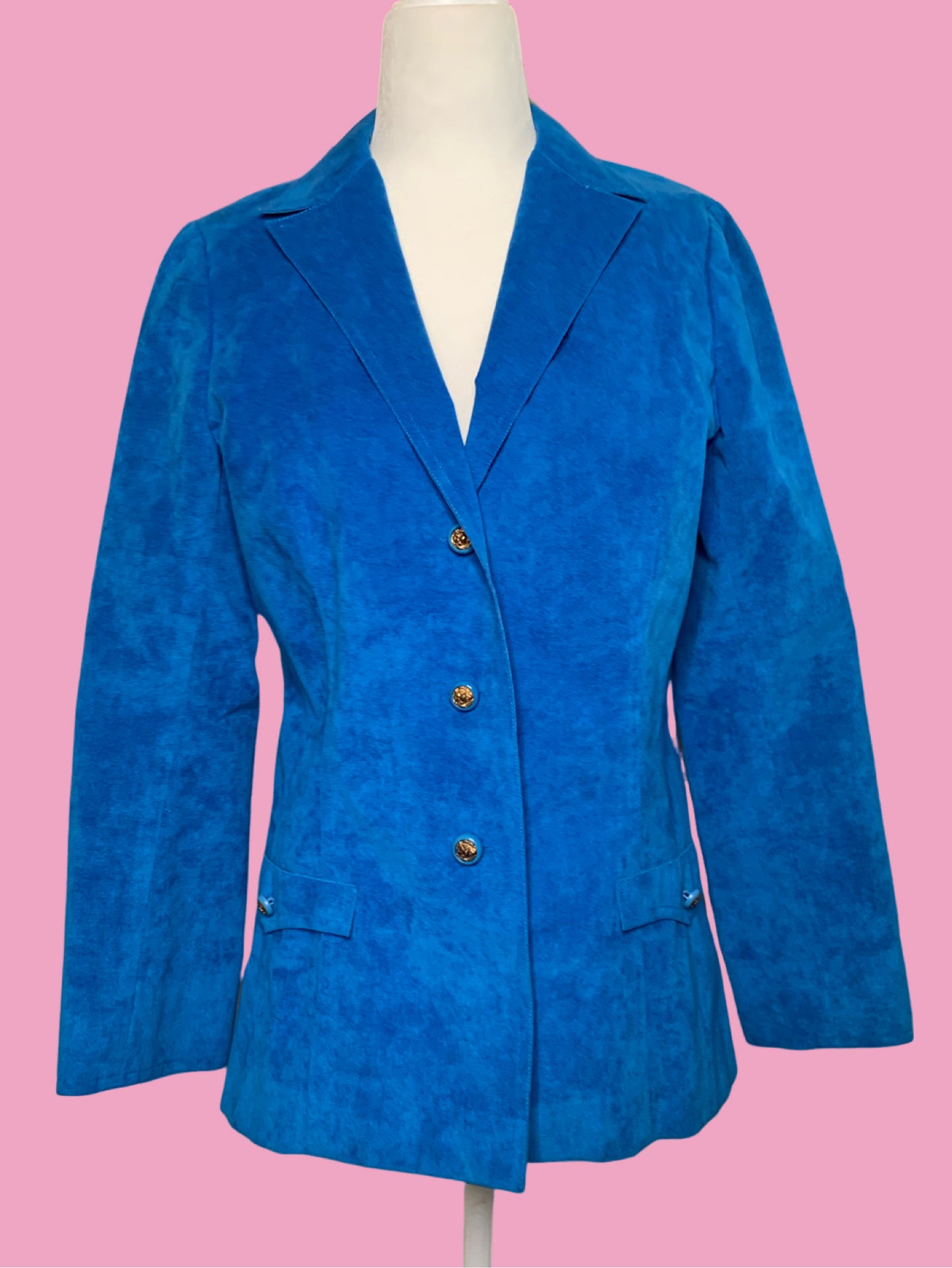 1970s Baron Peters Ultrasuede Blazer