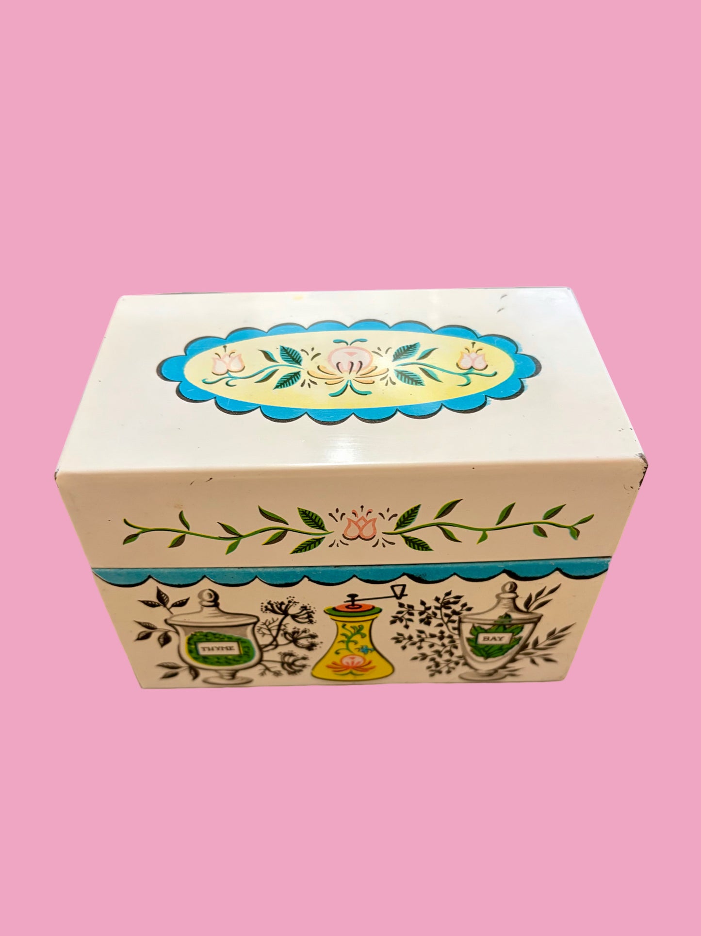 1960s J. Chen & Co. Recipe Box
