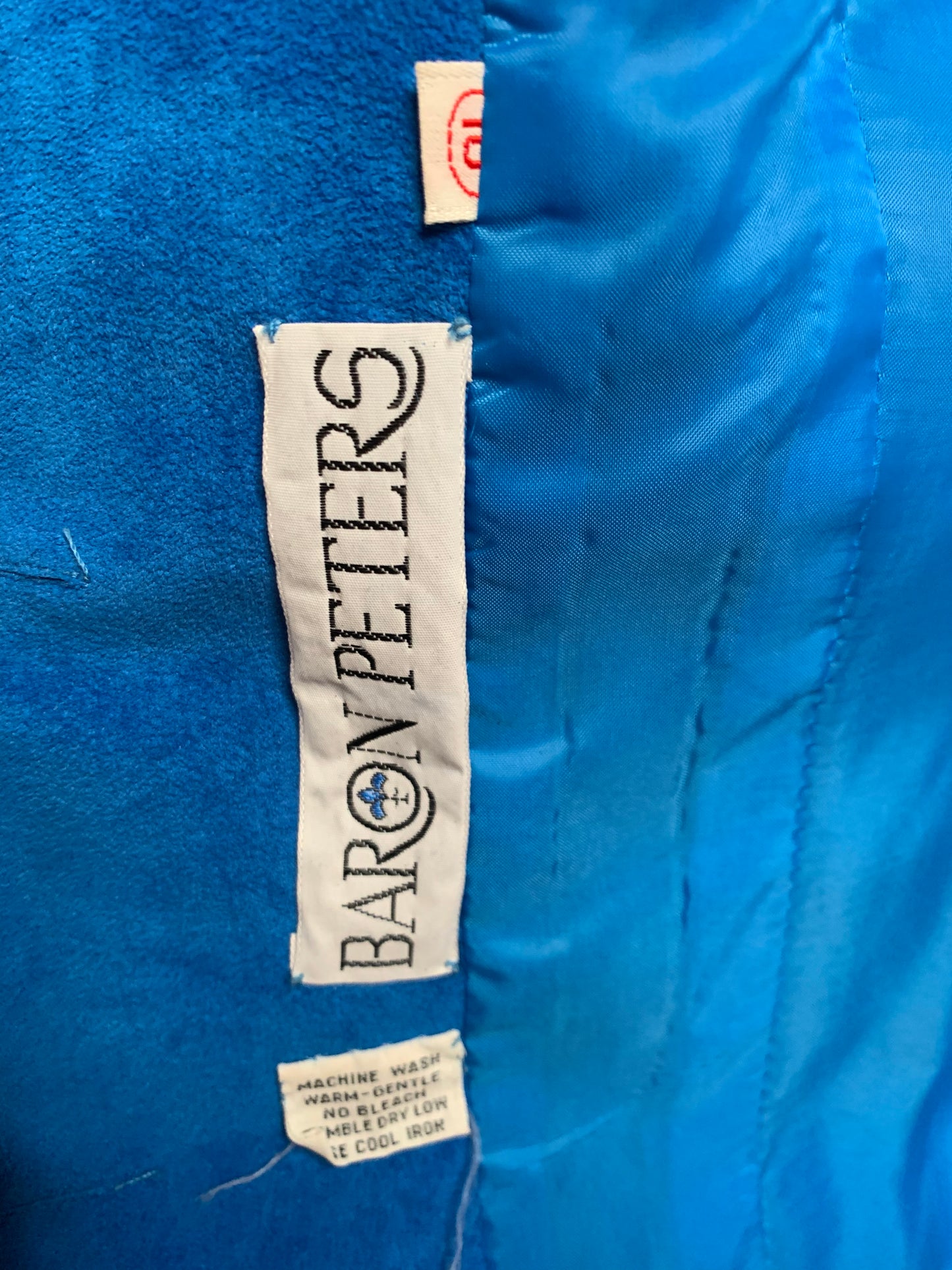 1970s Baron Peters Ultrasuede Blazer
