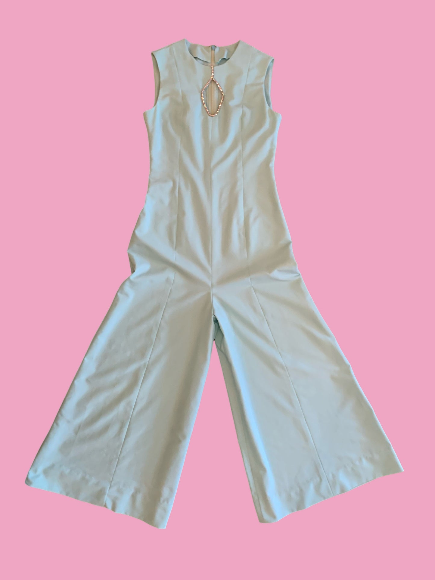 Bejeweled Peekaboo Jumpsuit