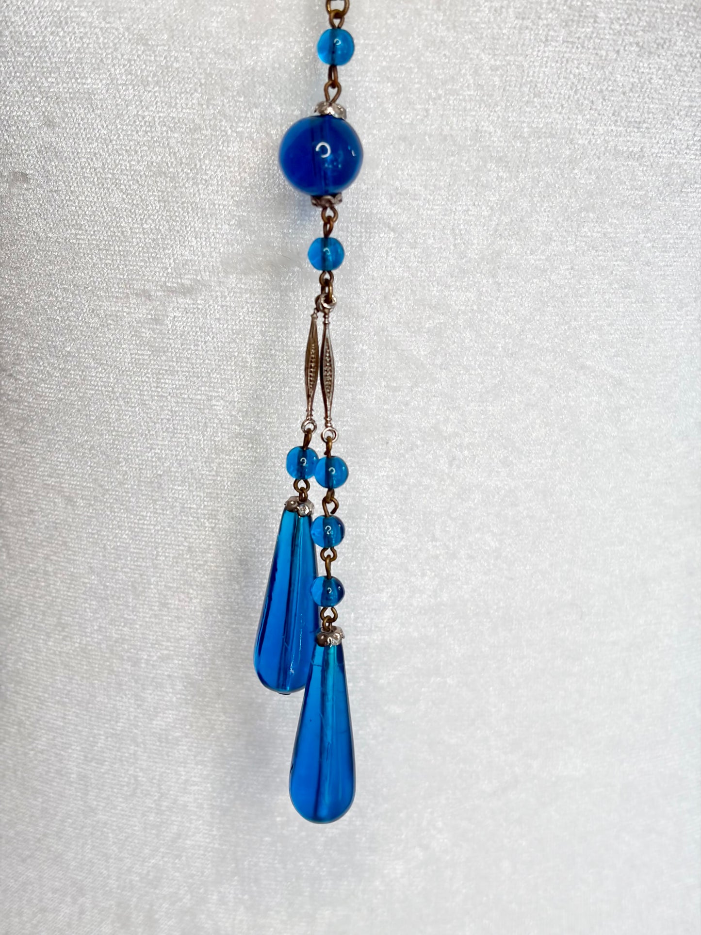 Antique 1920’s Art Deco Czech Glass Necklace