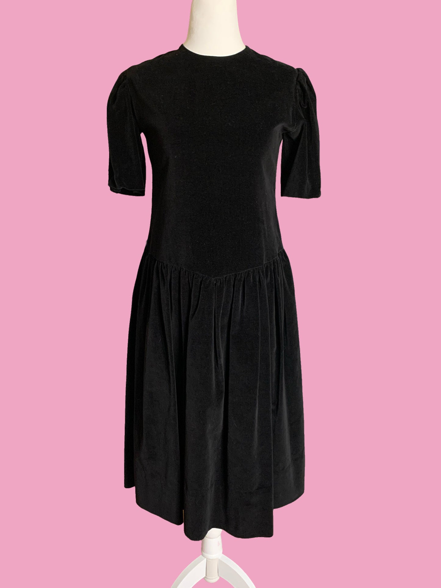 Black Velvet Dress