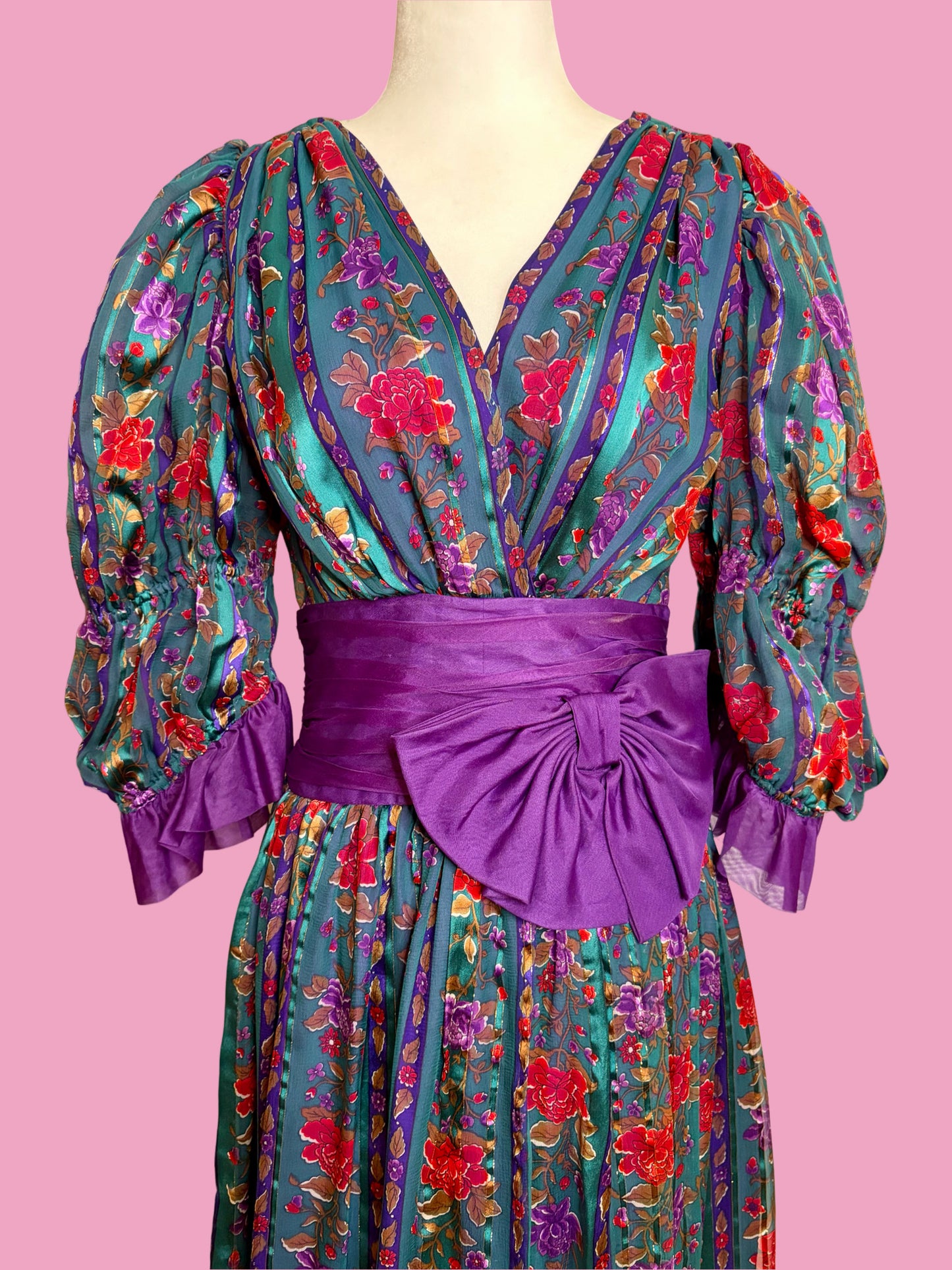 1980s Rickie Freeman for Teri Jon