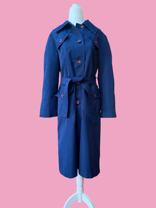 Navy Trench Coat