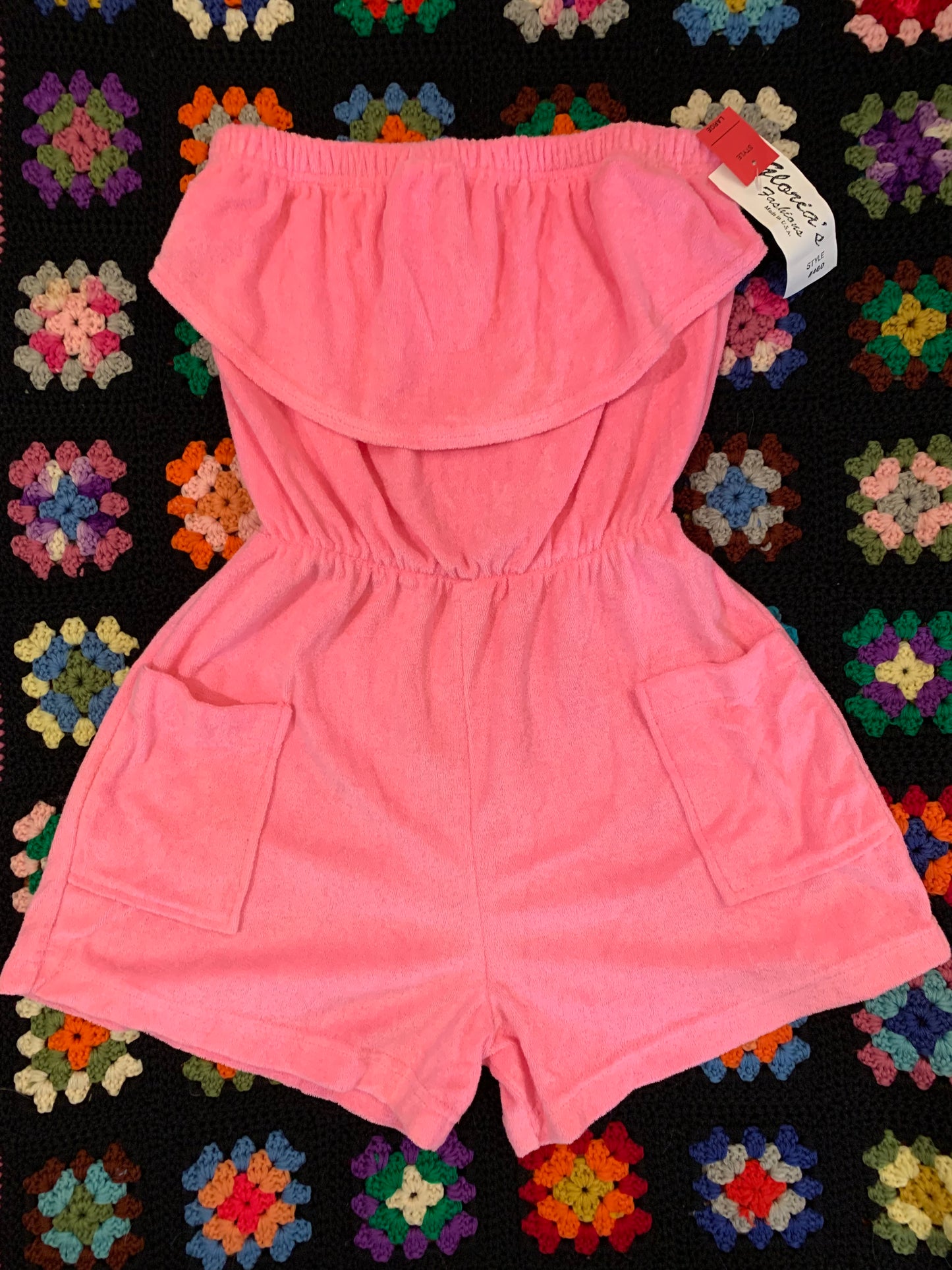 Terry Cloth Romper