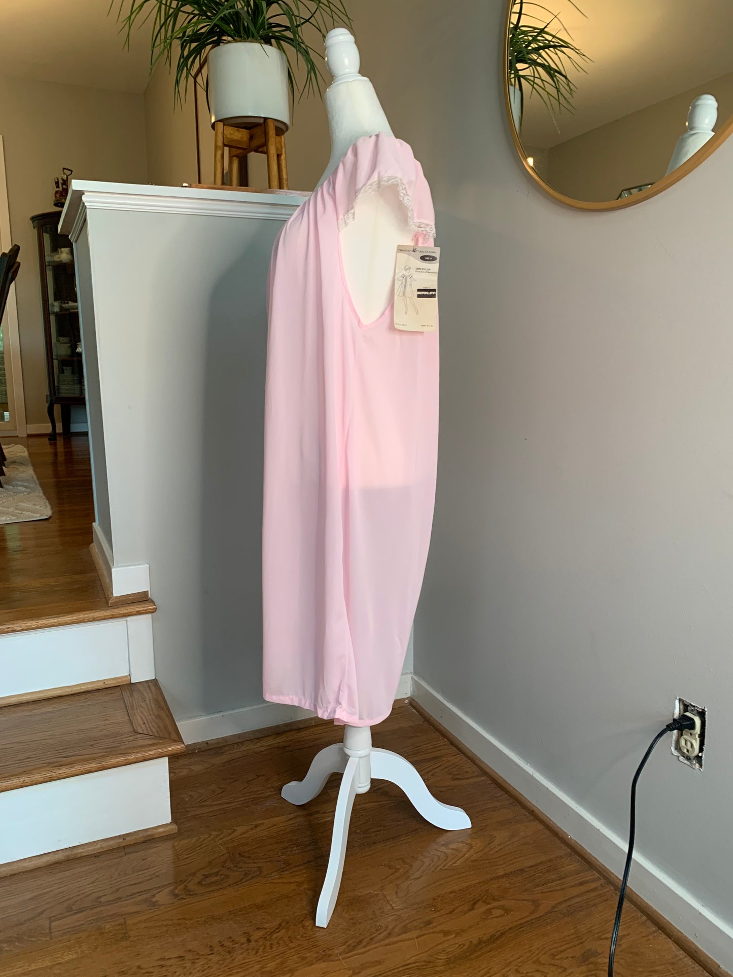 Baby Pink Shift Nightgown