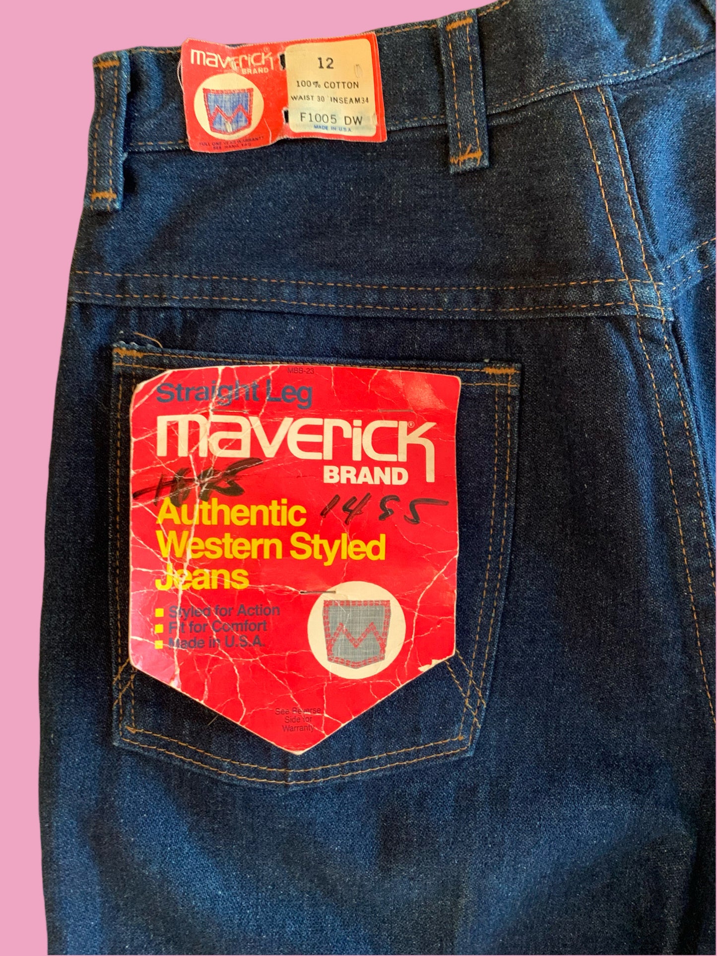 70s High Waisted Denim