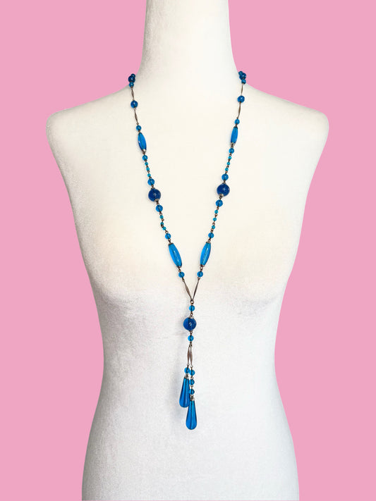 Antique 1920’s Art Deco Czech Glass Necklace