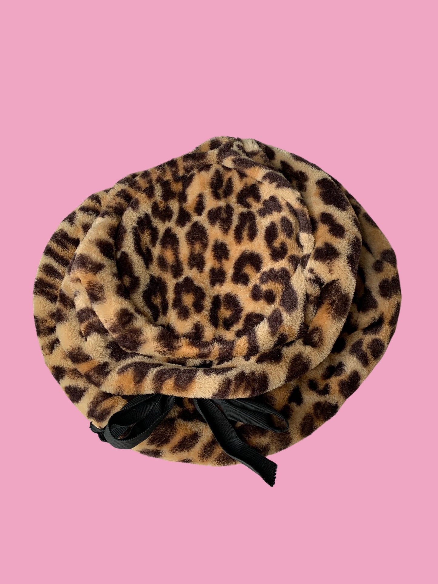 Vintage Leopard Bucket Hat