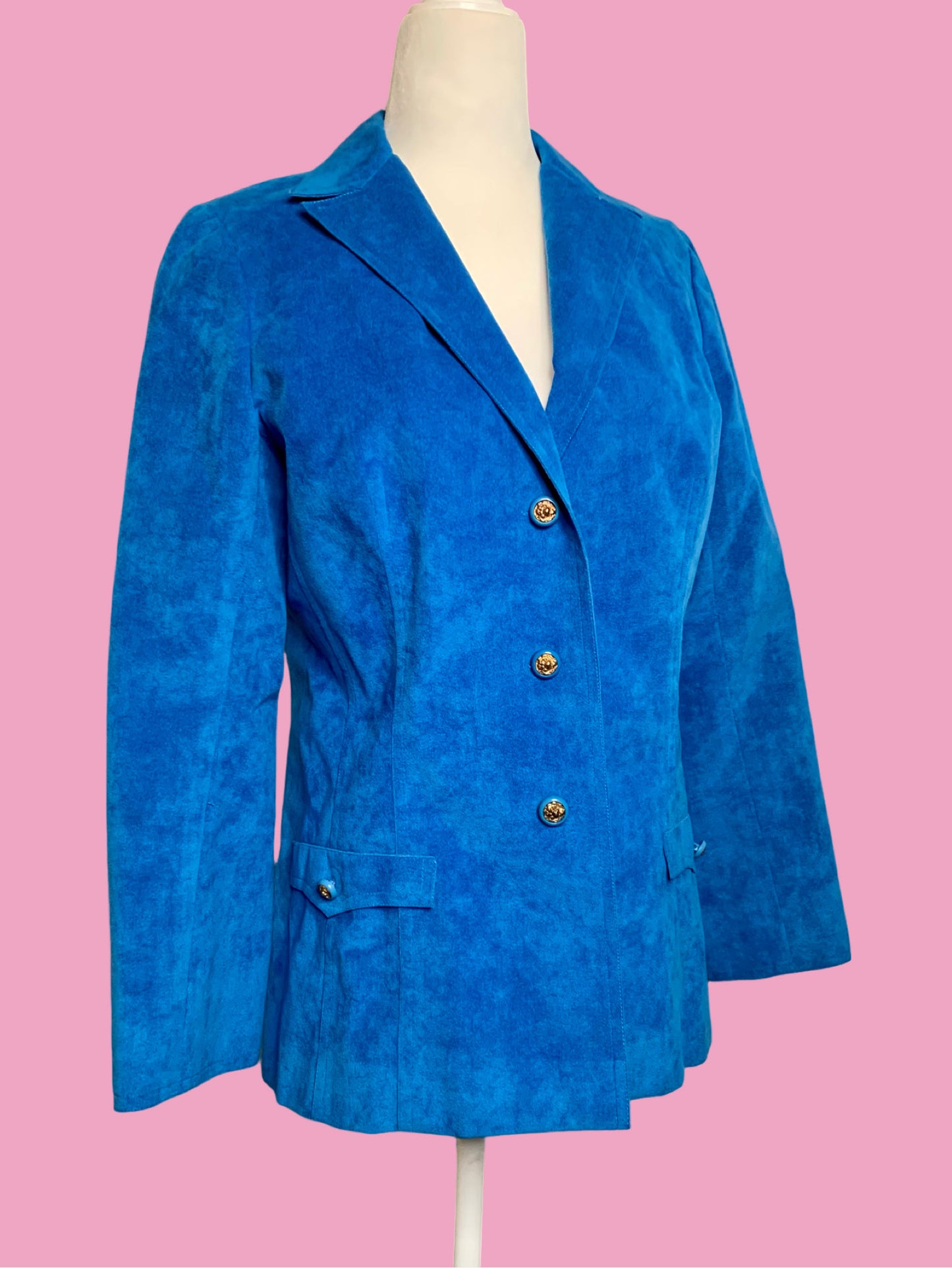 1970s Baron Peters Ultrasuede Blazer