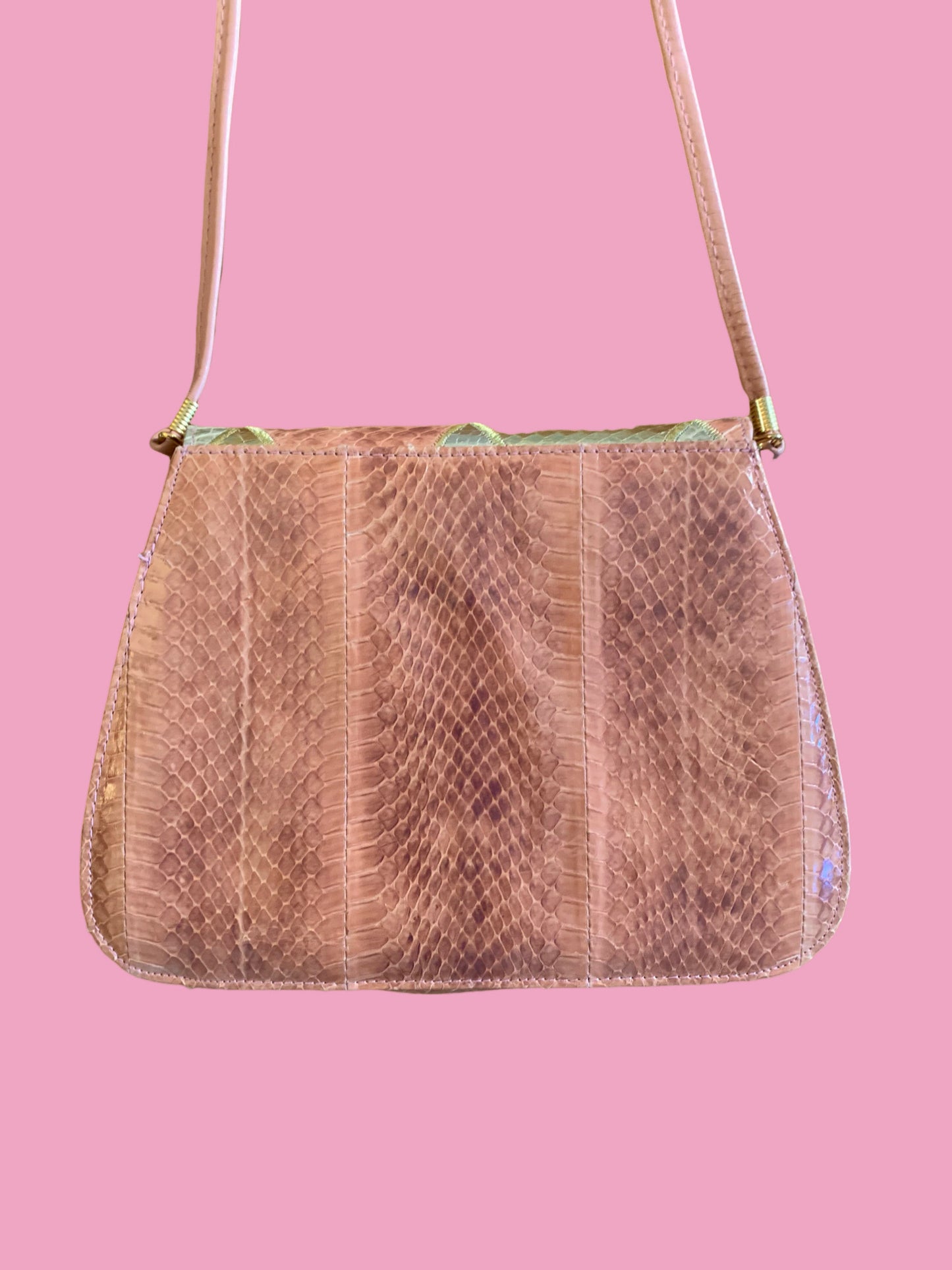 Snakeskin Shoulder Bag