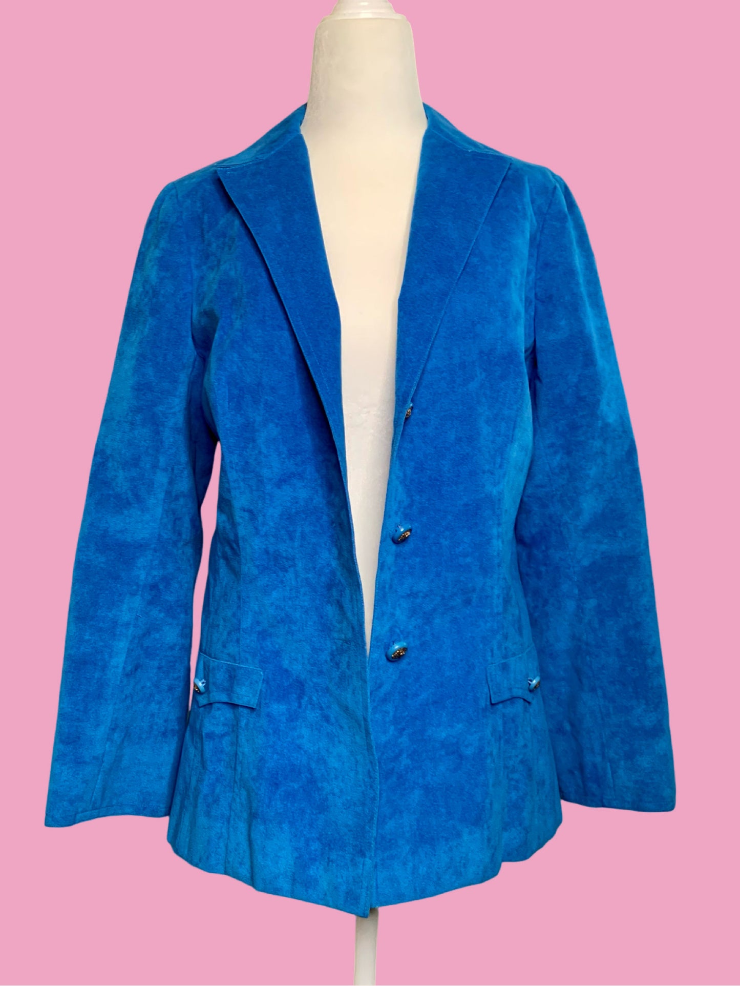 1970s Baron Peters Ultrasuede Blazer