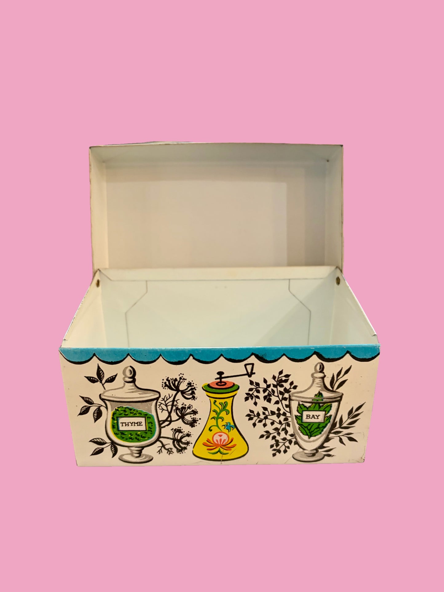 1960s J. Chen & Co. Recipe Box