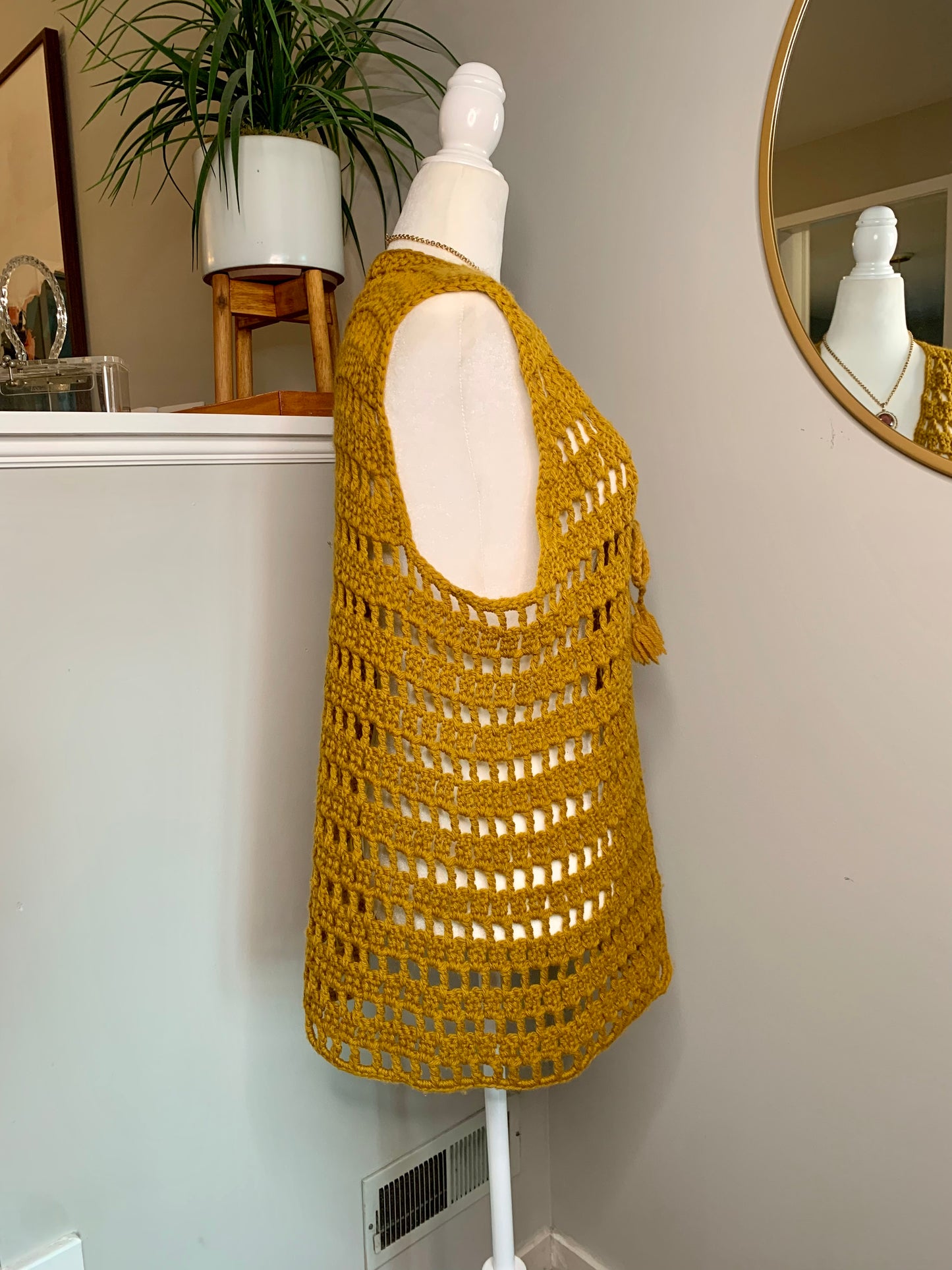 1970s Crochet Vest