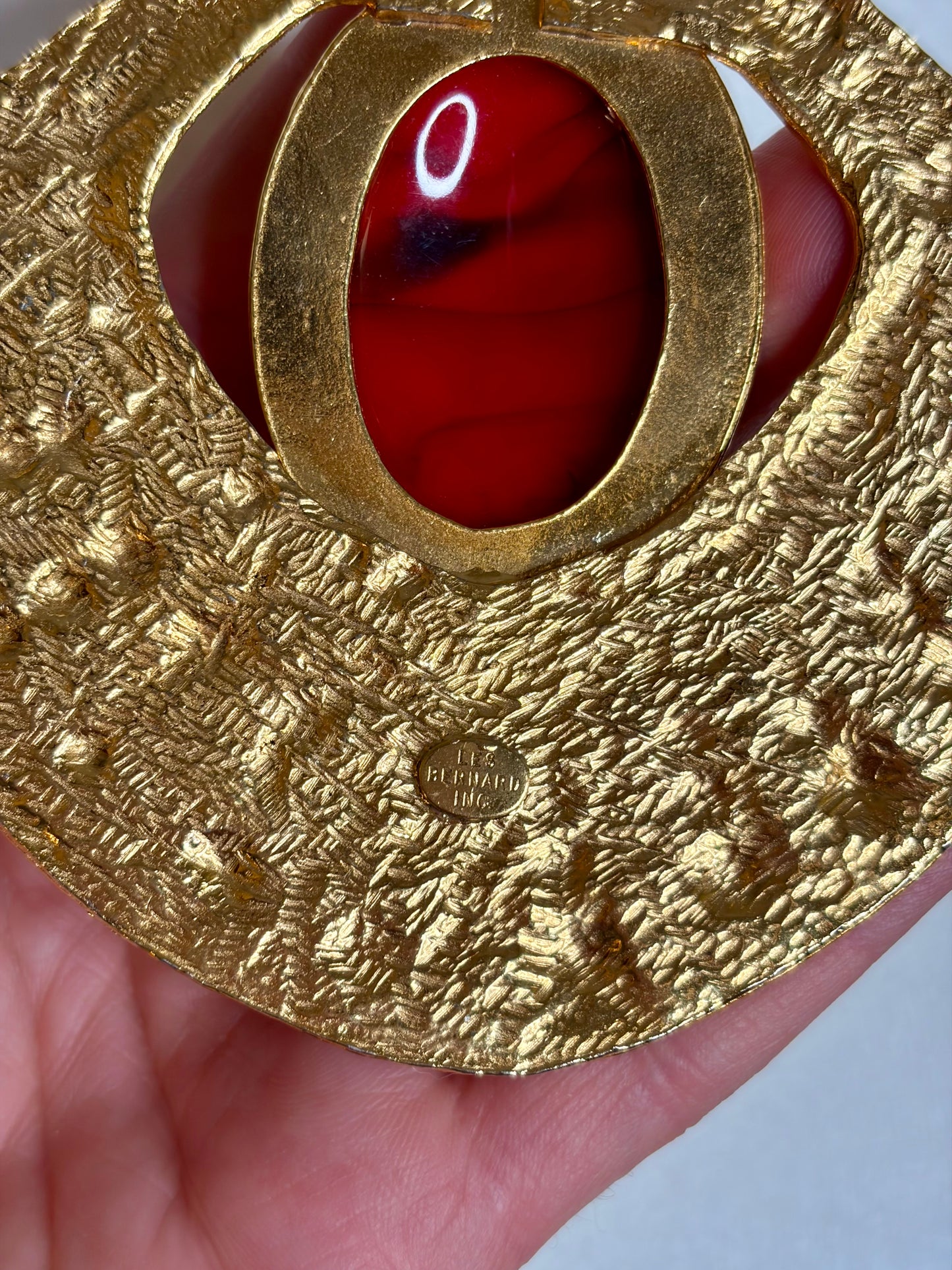 1960s Vintage Les Bernard Inc. Pendant Necklace