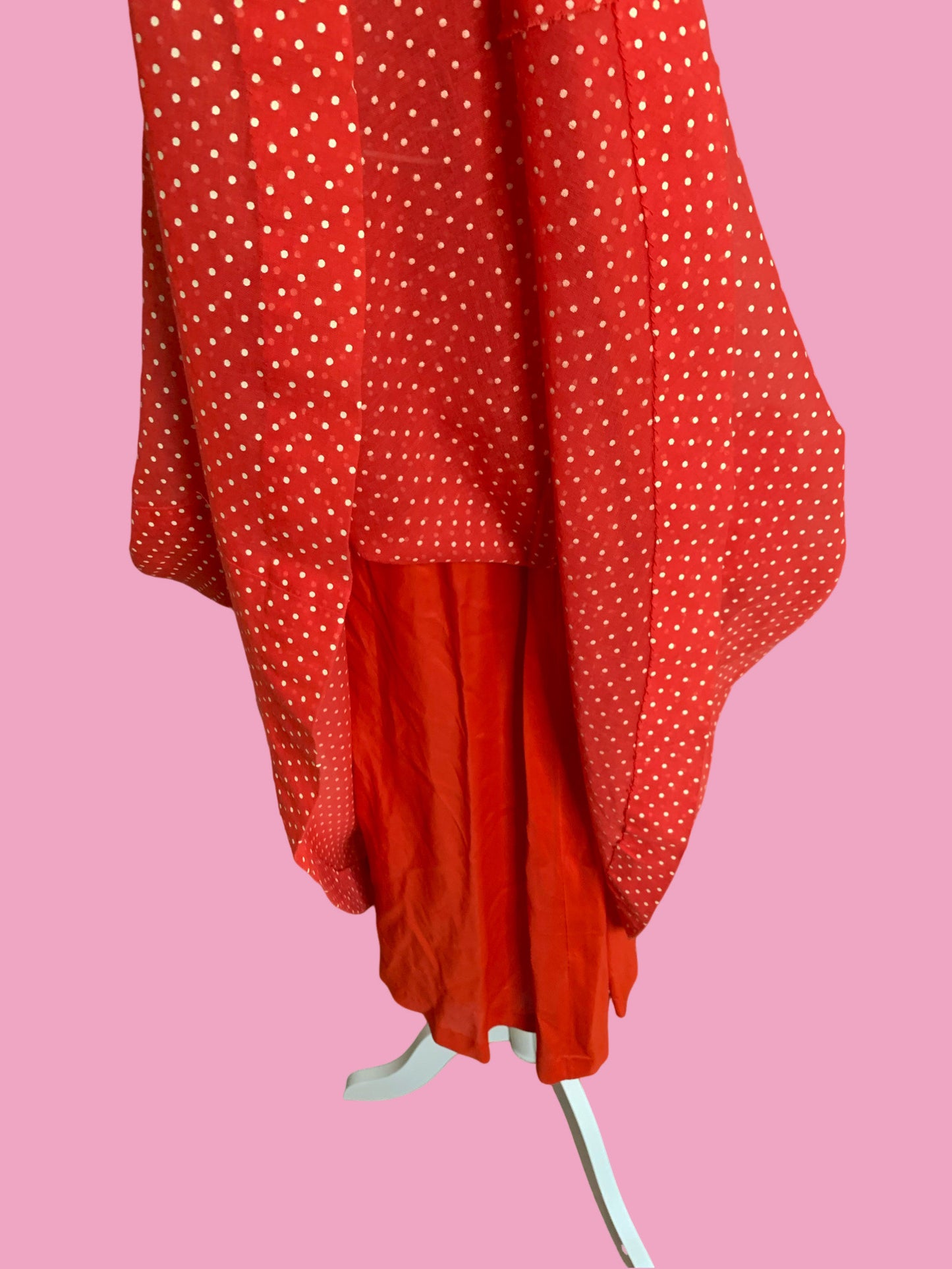 70s Polka Dot Dress