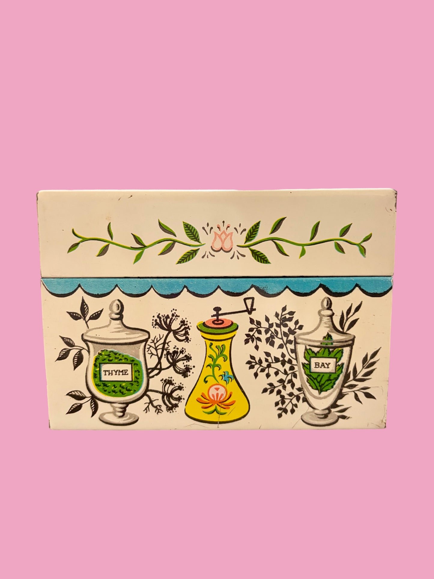 1960s J. Chen & Co. Recipe Box