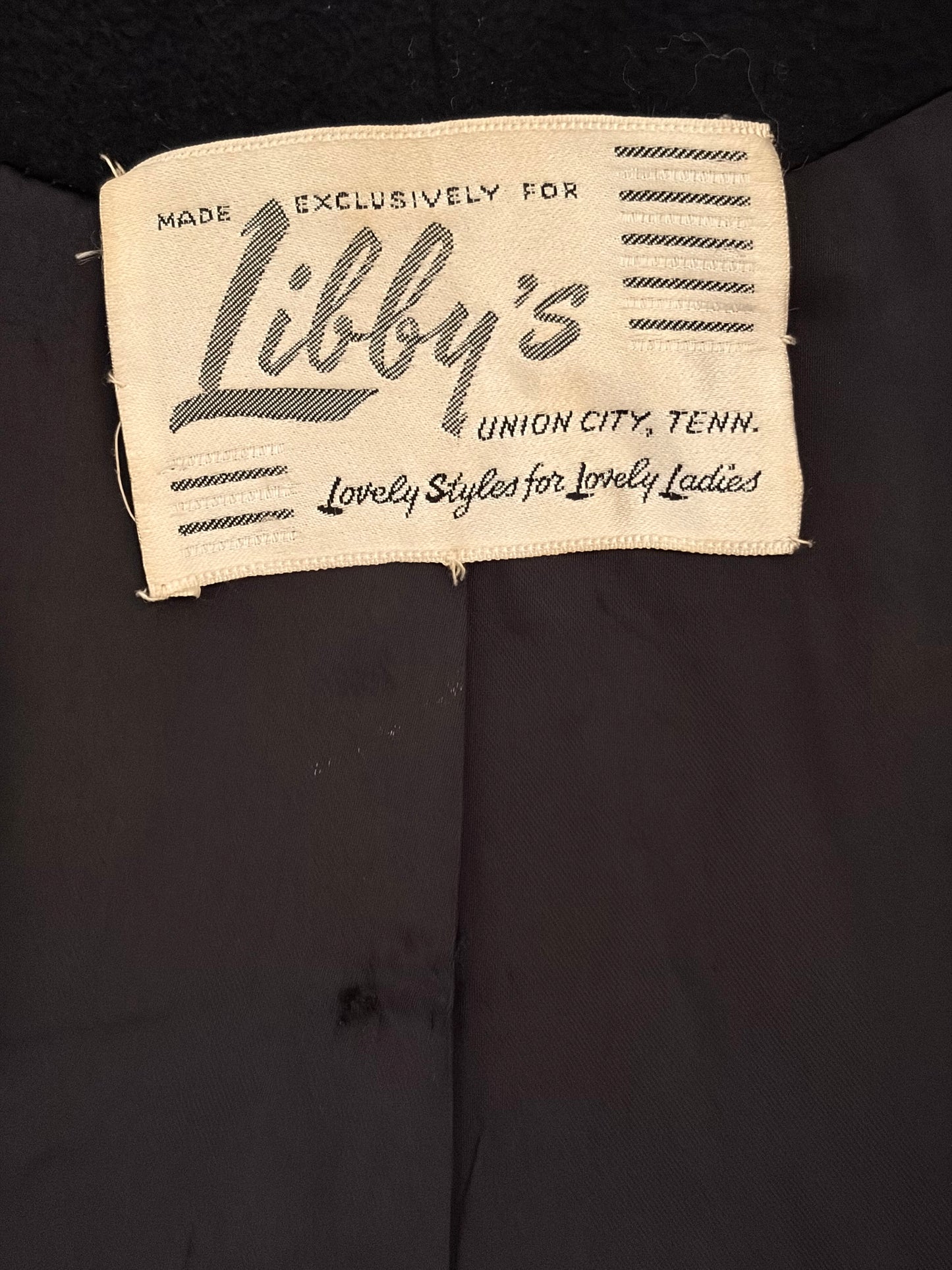 1950s Cashmere Coat with Mink Collar