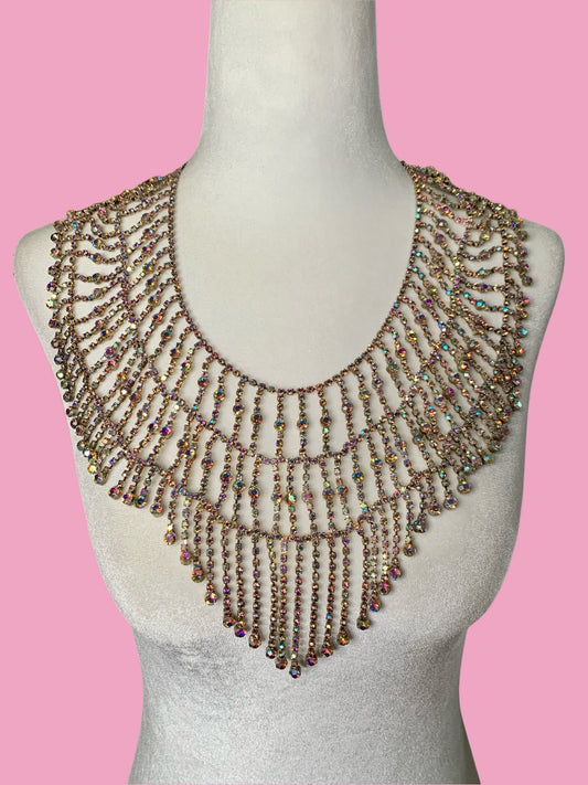 Rhinestone Collar Necklace